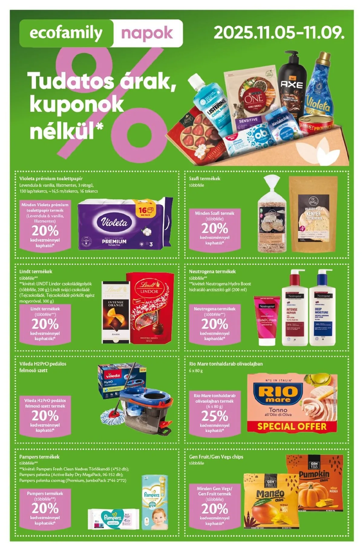 EcoFamily akciós újság 11.05–11.16