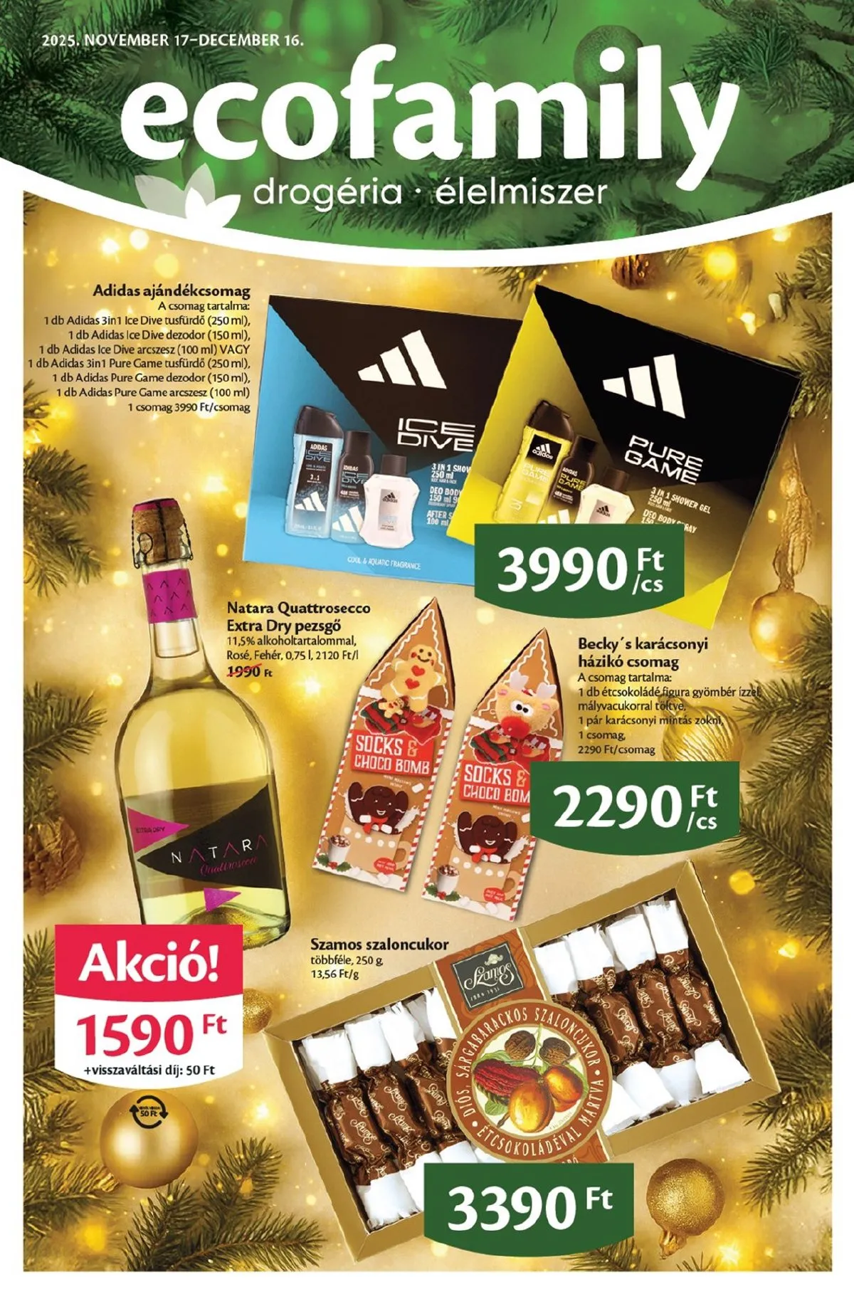 EcoFamily akciós újság 11.17–12.16