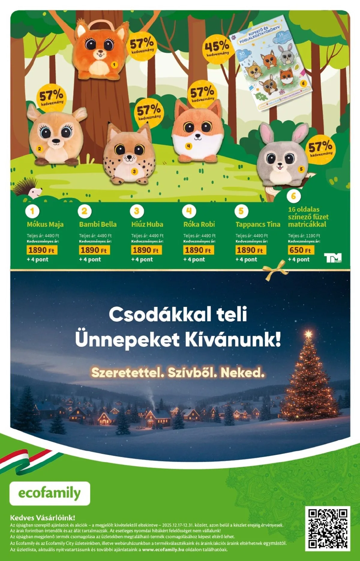 EcoFamily akciós újság 12.17–12.31 – 16. oldal