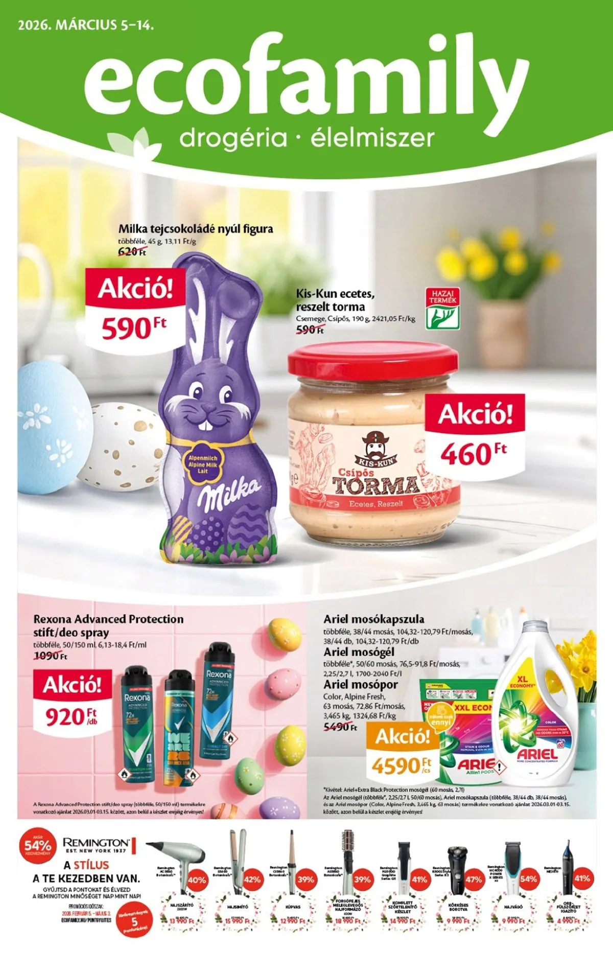 EcoFamily akciós újság 03.05–03.14