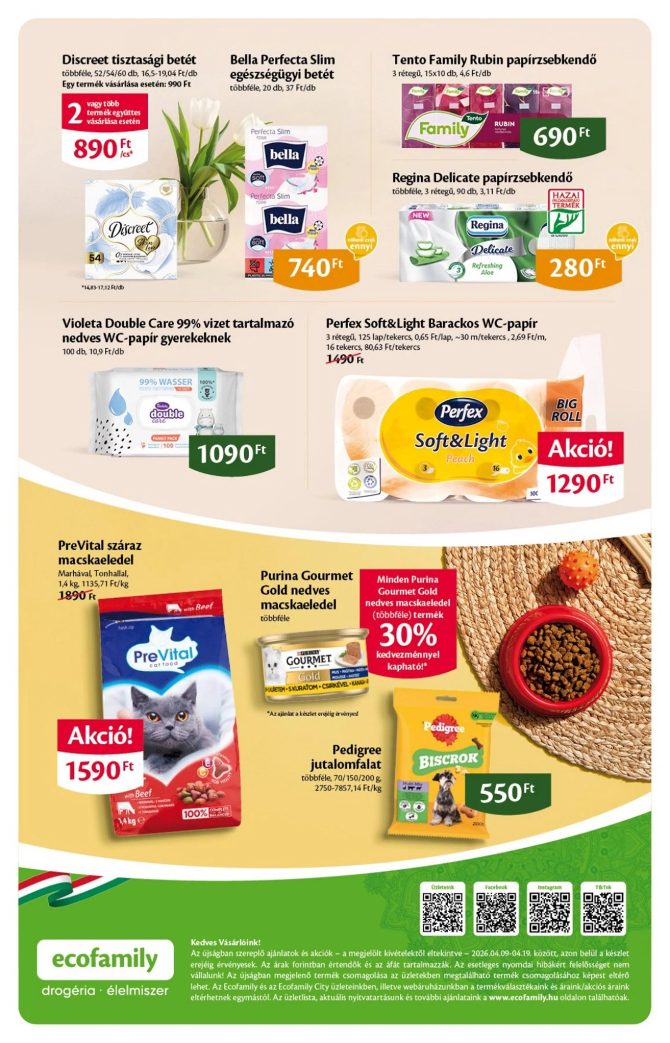 EcoFamily akciós újság 04.09–04.19 – 16. oldal