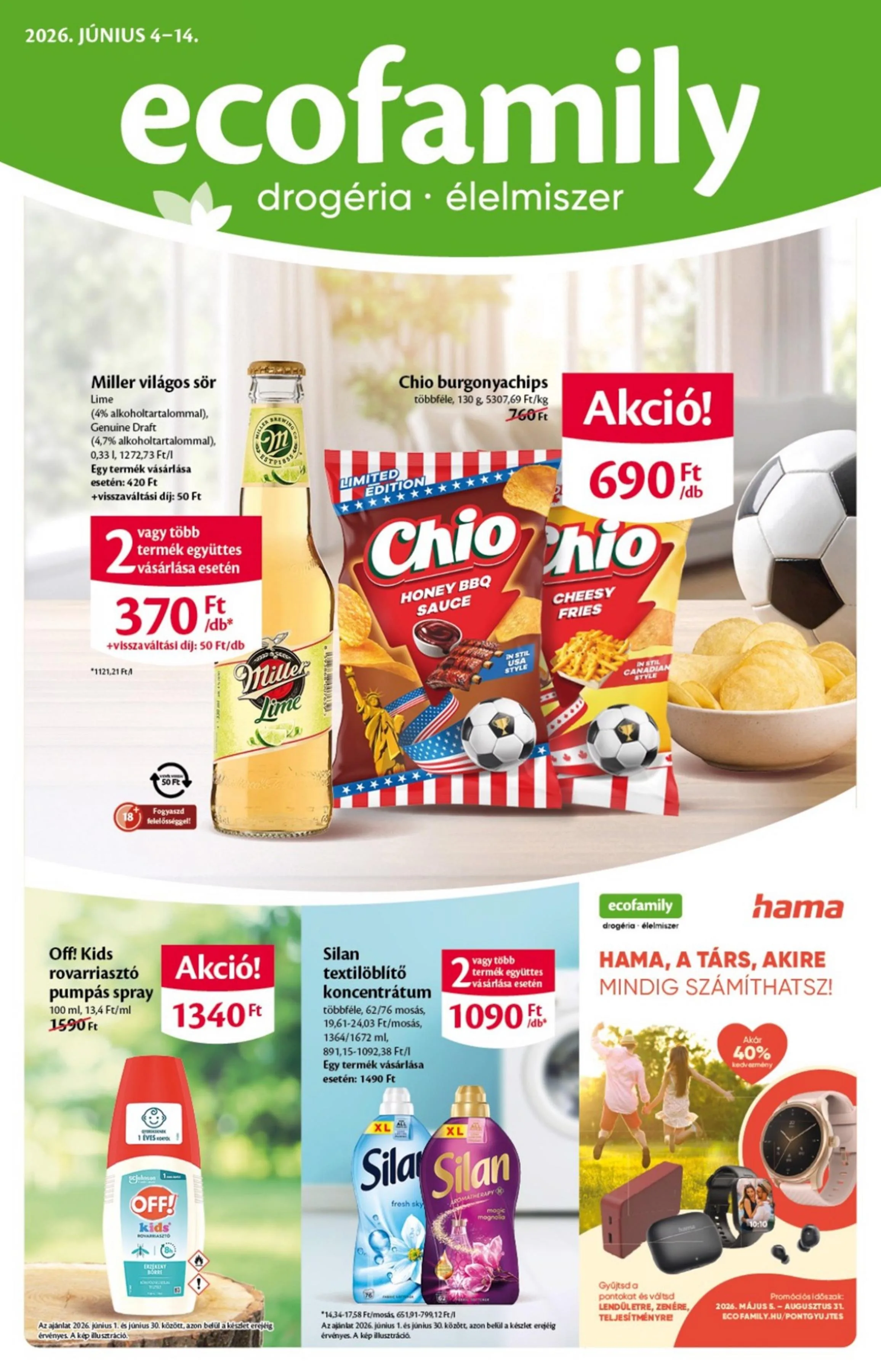 EcoFamily akciós újság 06.04–06.14