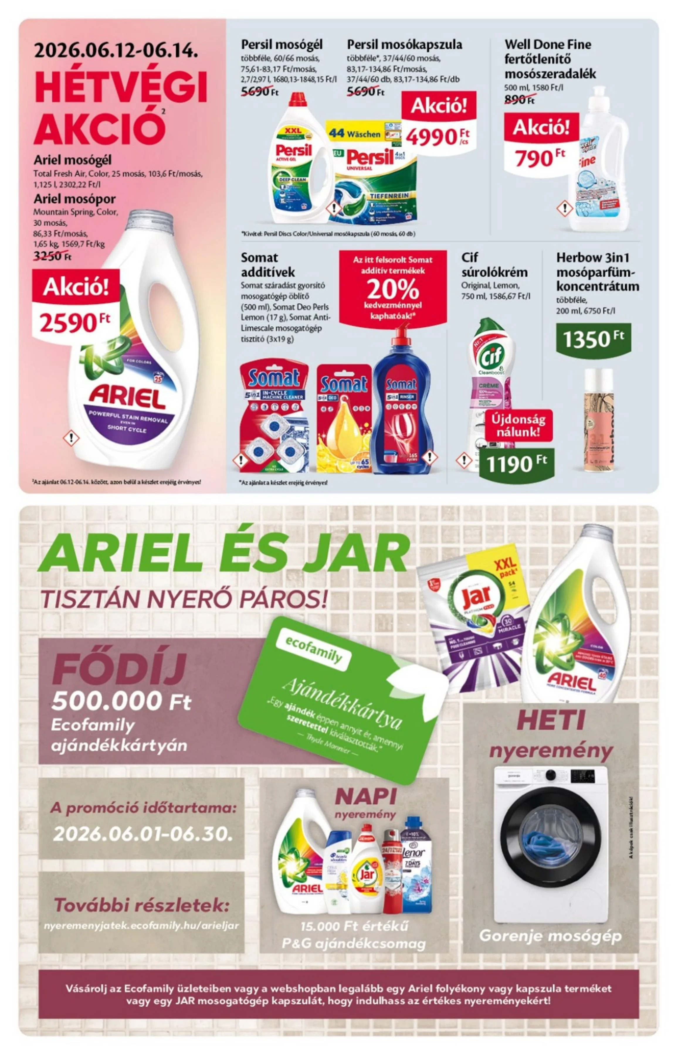 EcoFamily akciós újság 06.04–06.14 – 14. oldal