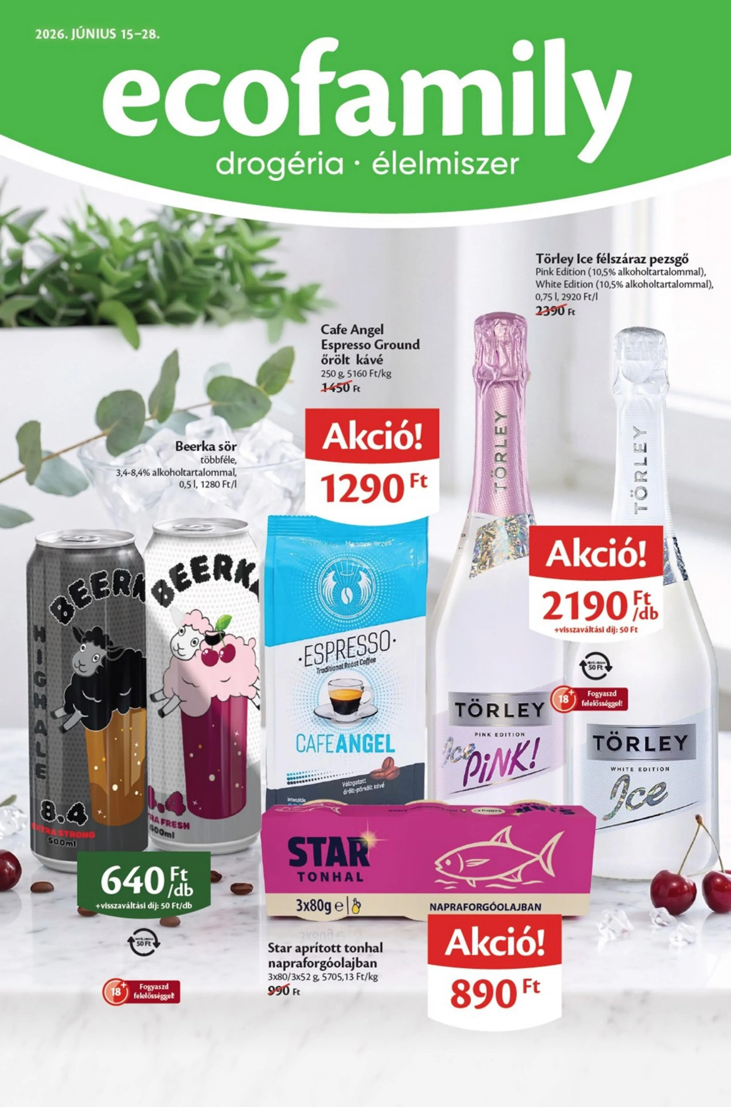 EcoFamily akciós újság 06.15–06.28