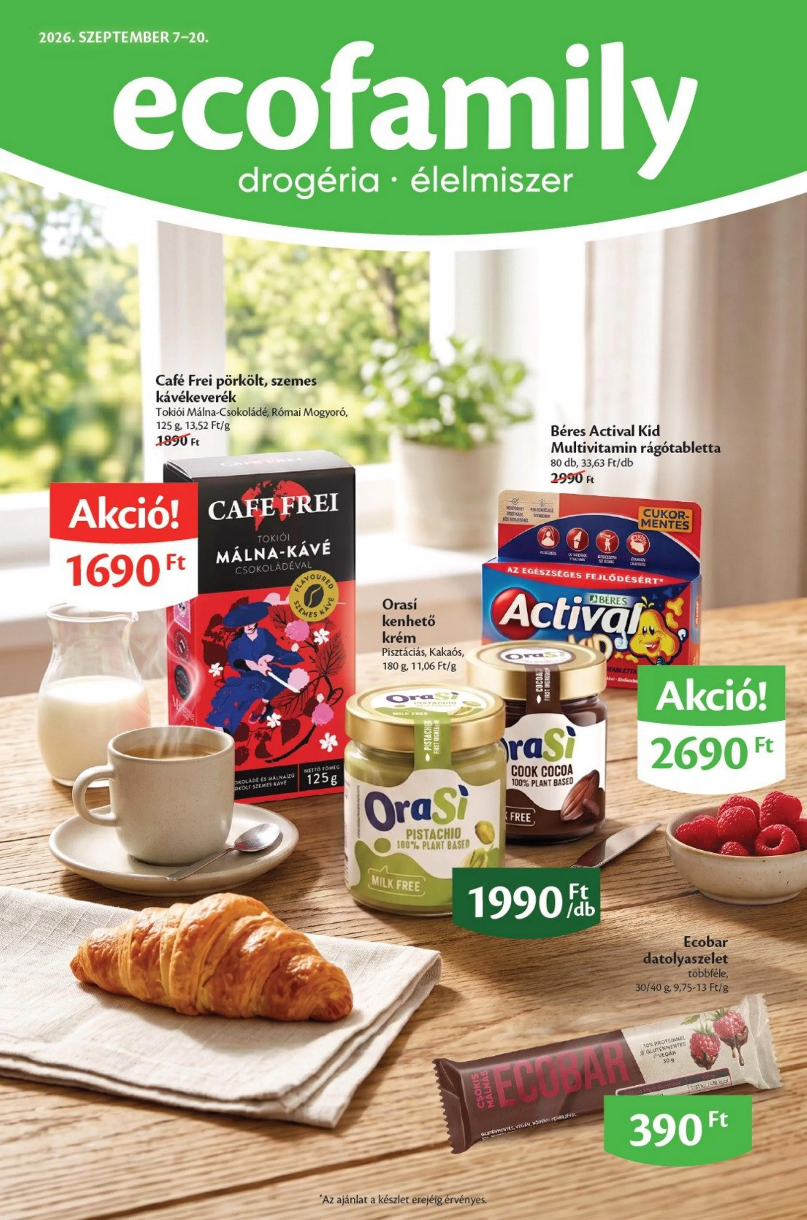 EcoFamily akciós újság 09.07–09.20