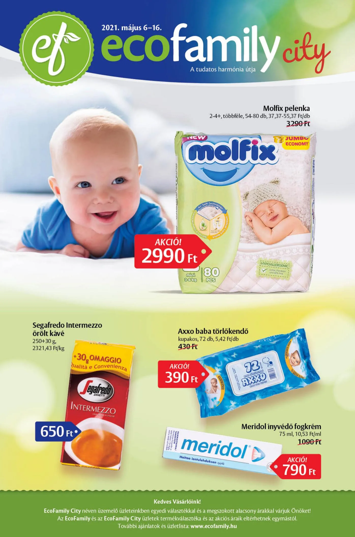 EcoFamily akciós újság City 05.06–05.16