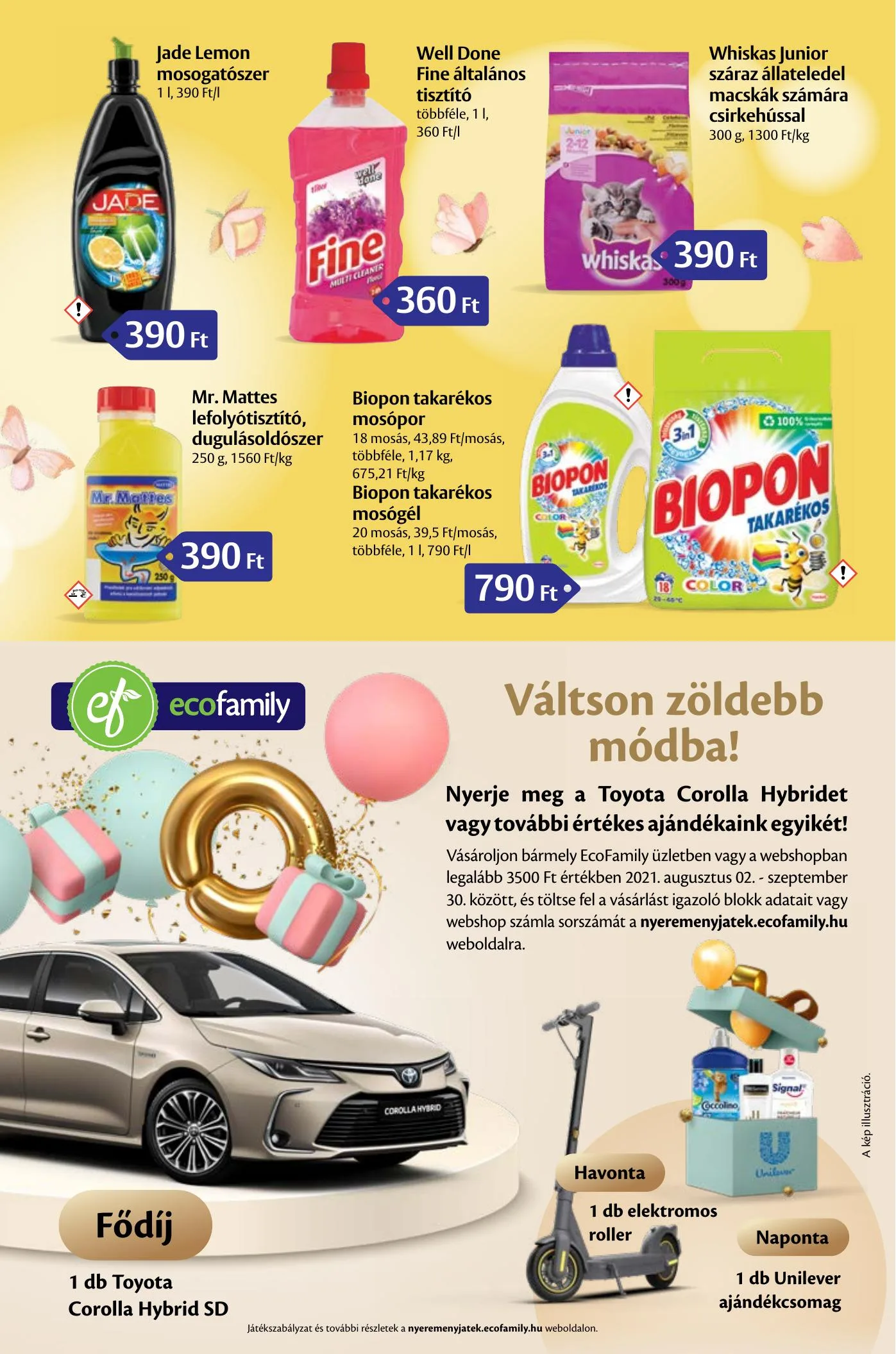 EcoFamily akciós újság City 08.19–08.29 – 3. oldal