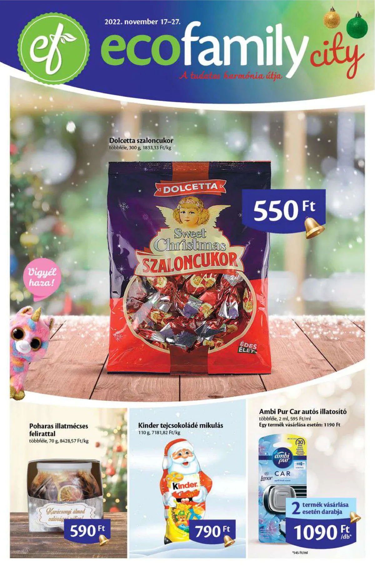 EcoFamily akciós újság City 11.17–11.27
