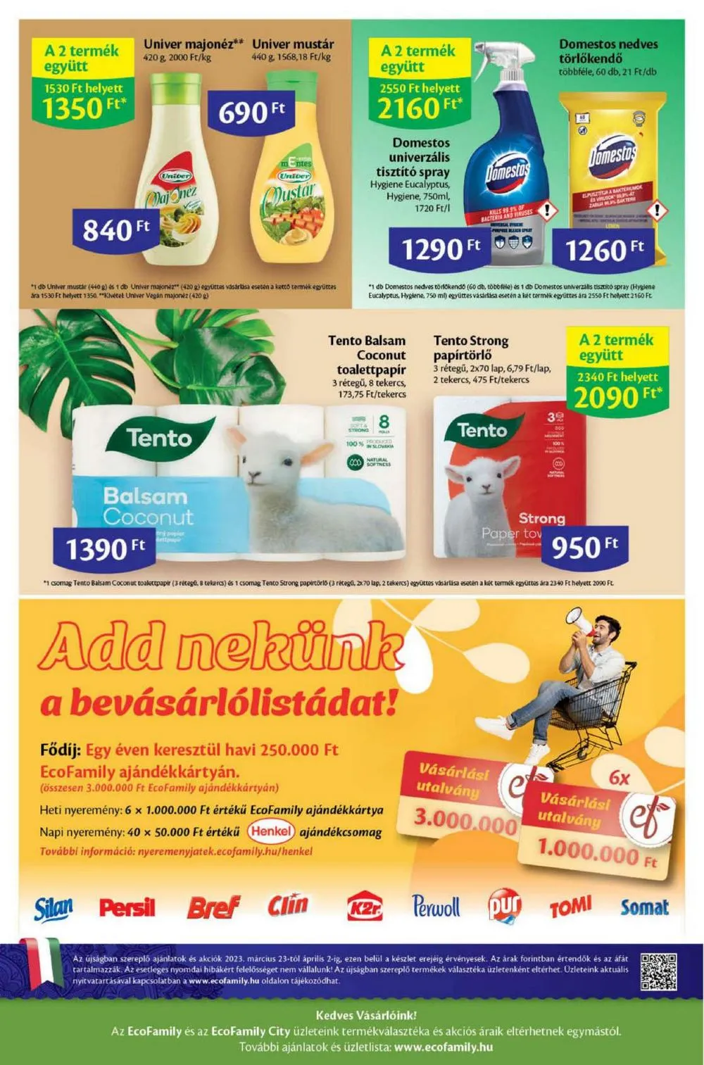 EcoFamily akciós újság City 03.23–04.02 – 4. oldal