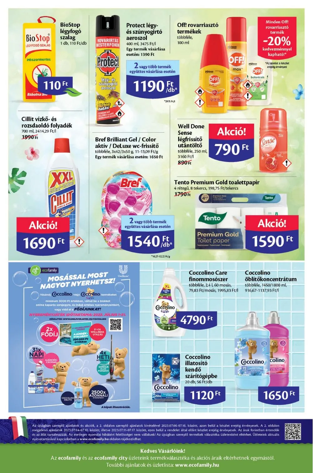 EcoFamily akciós újság City 07.06–07.16 – 4. oldal