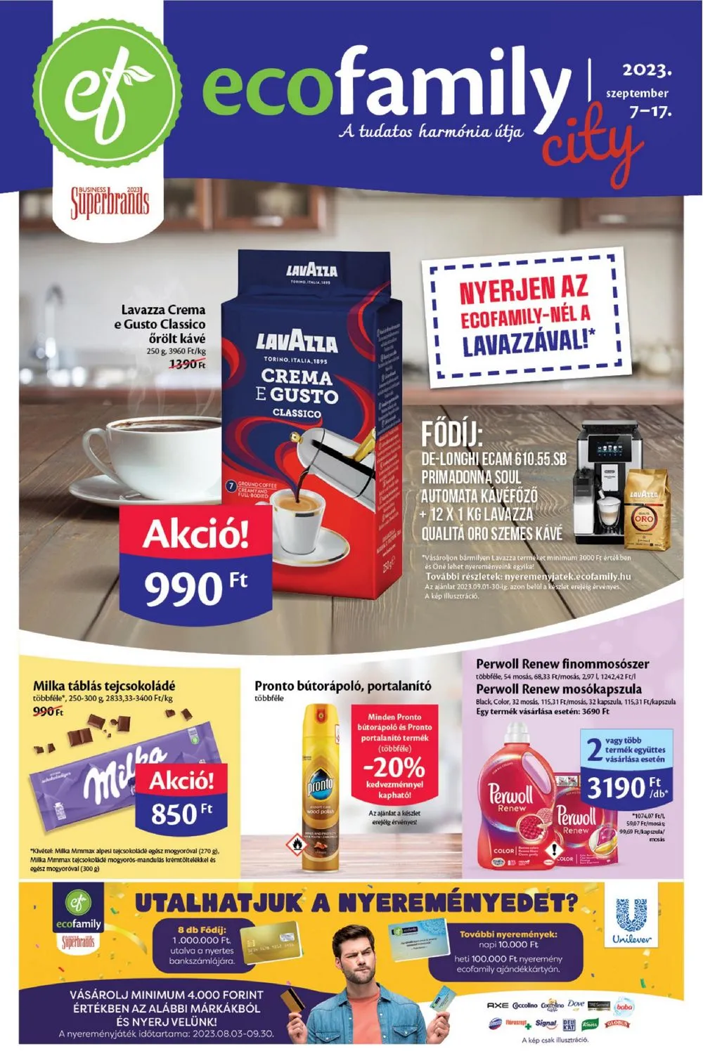 EcoFamily akciós újság City 09.07–09.17