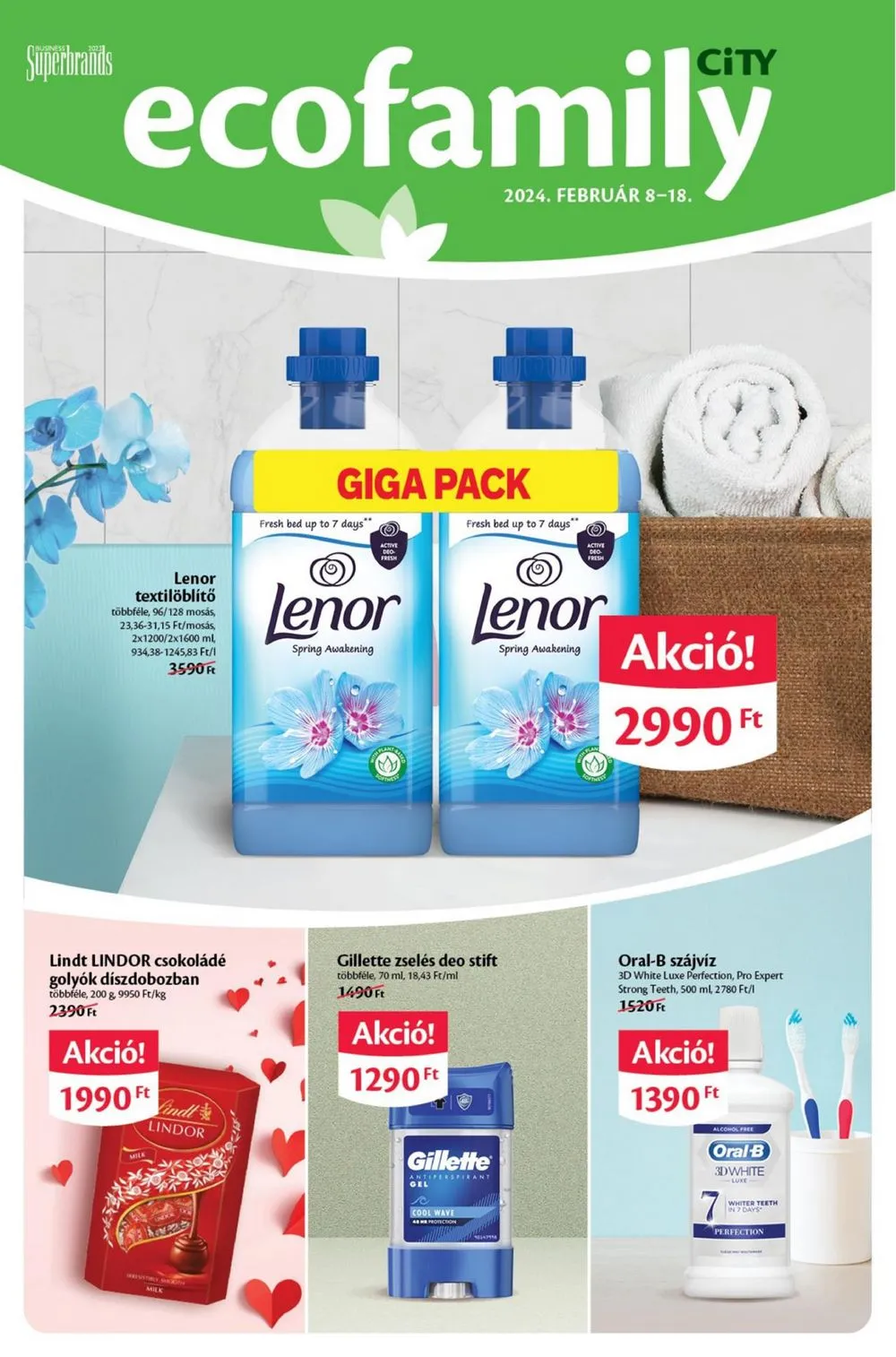 EcoFamily akciós újság City 02.08–02.18