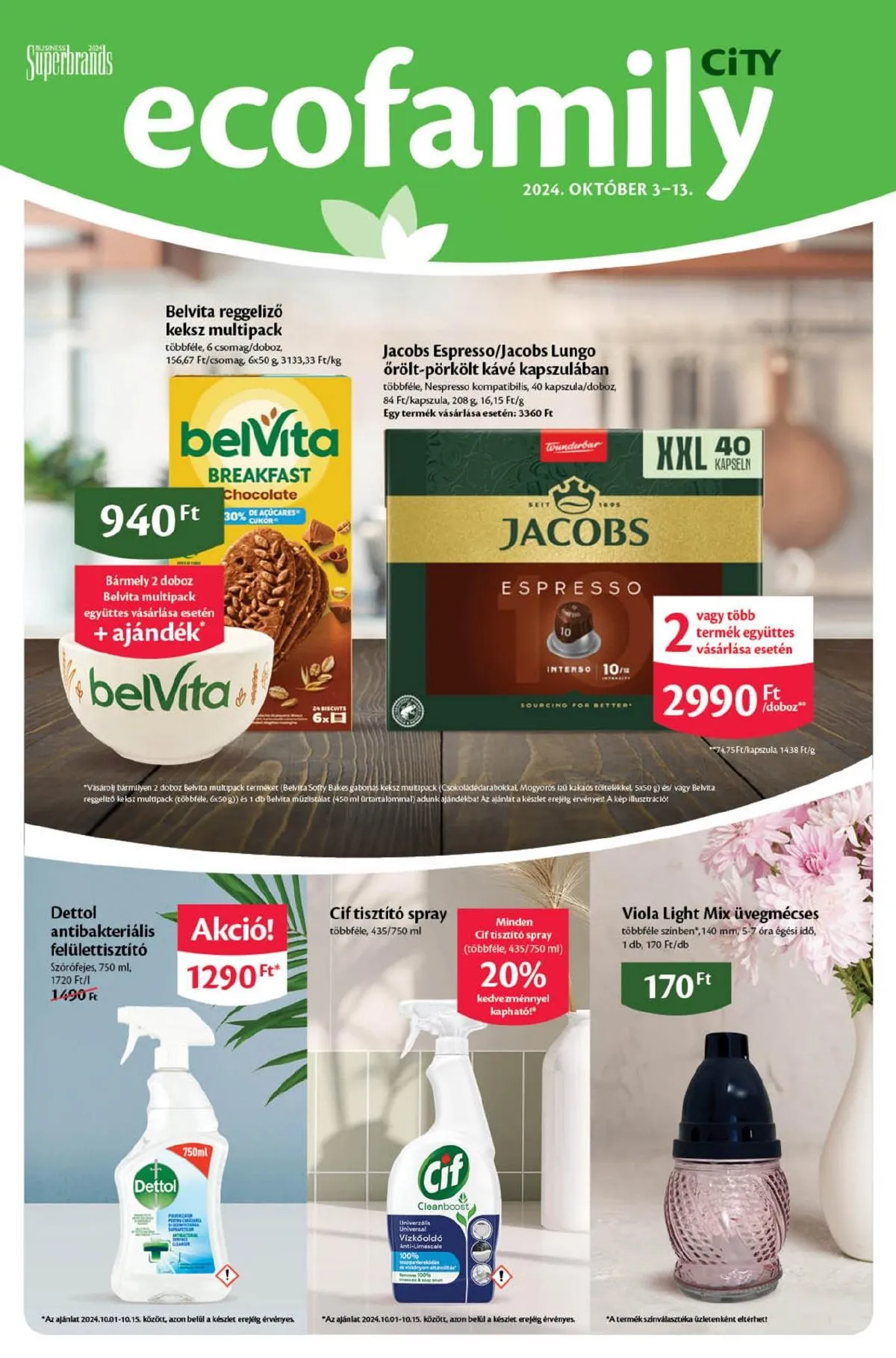 EcoFamily akciós újság City 10.03–10.13