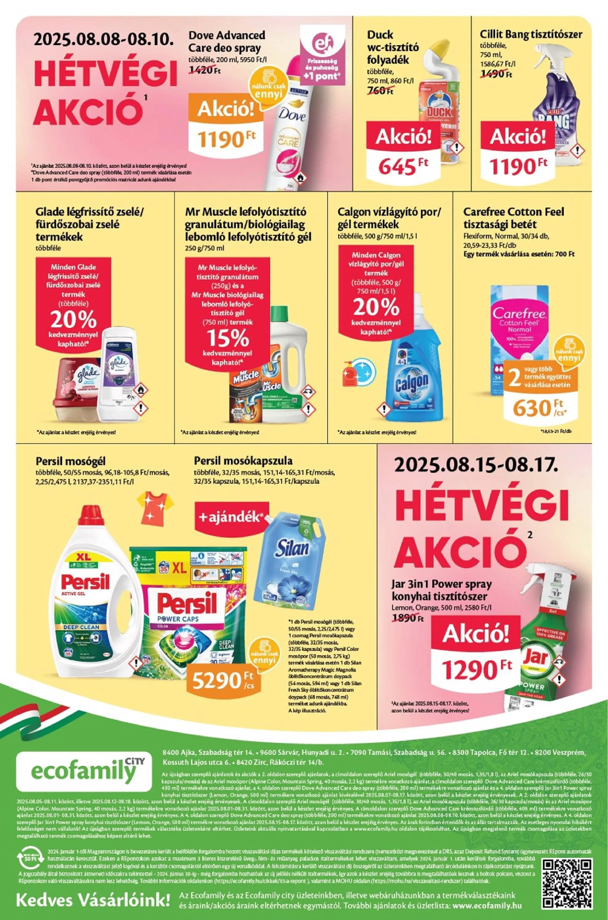 EcoFamily akciós újság City 08.07–08.17 – 4. oldal