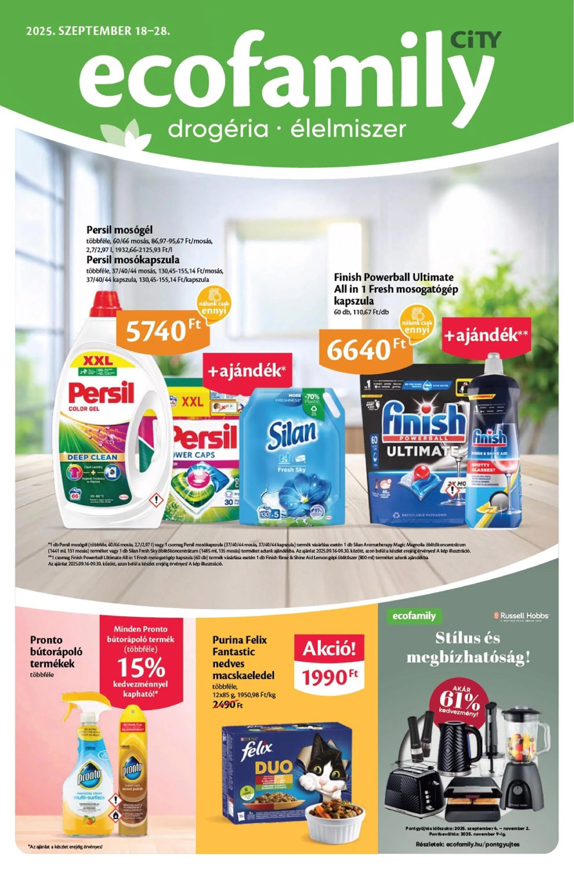 EcoFamily akciós újság City 09.18–09.28
