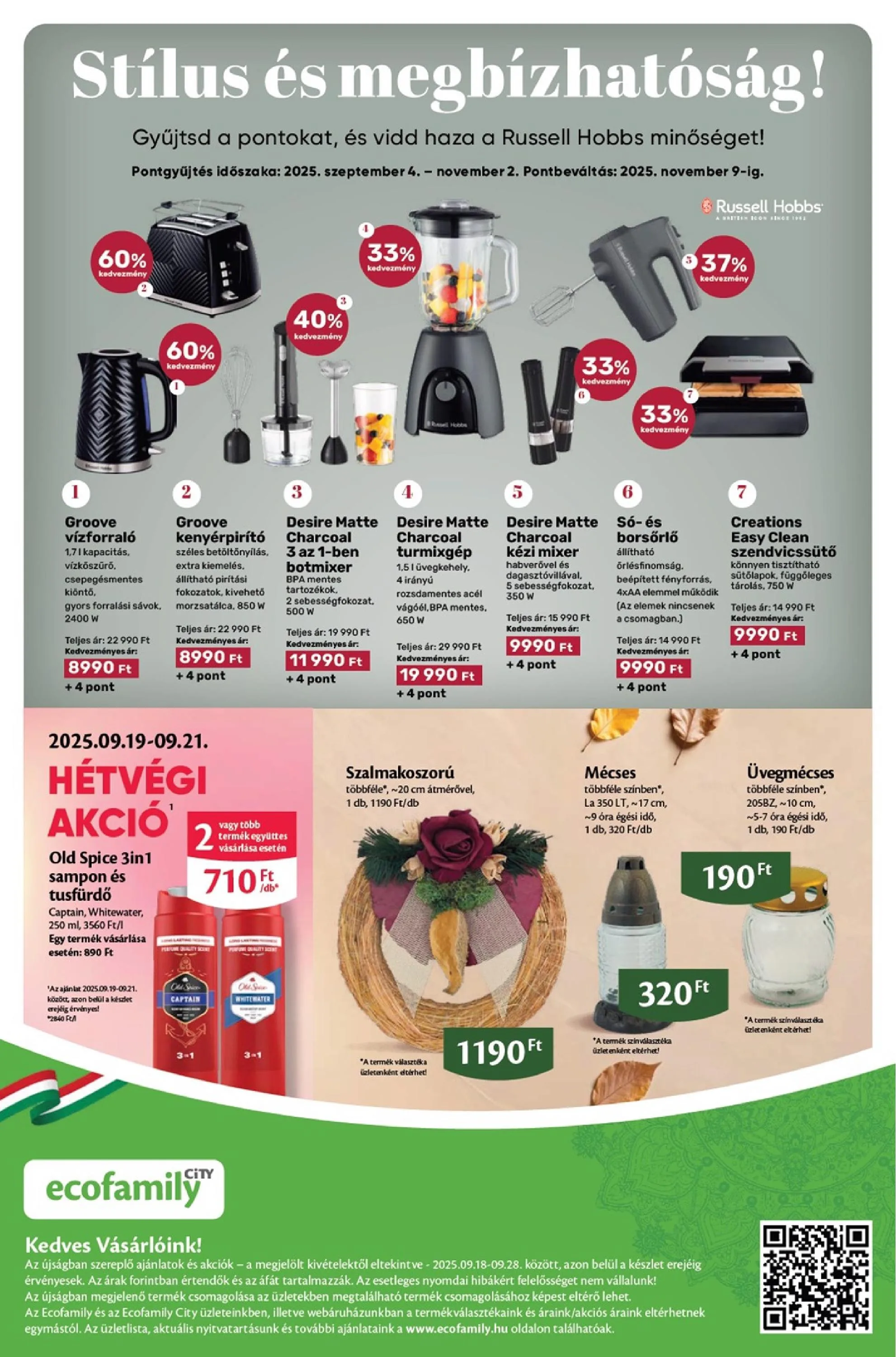 EcoFamily akciós újság City 09.18–09.28 – 4. oldal