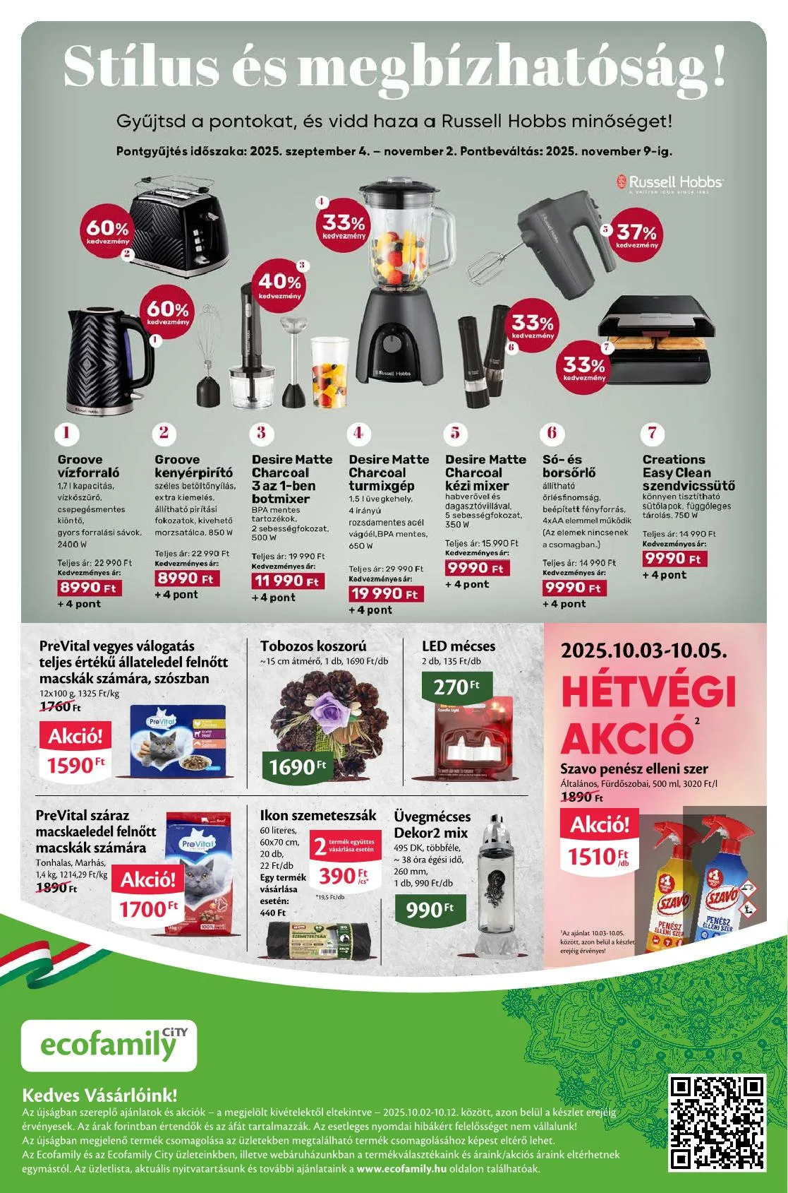 EcoFamily akciós újság City 10.02–10.12 – 4. oldal