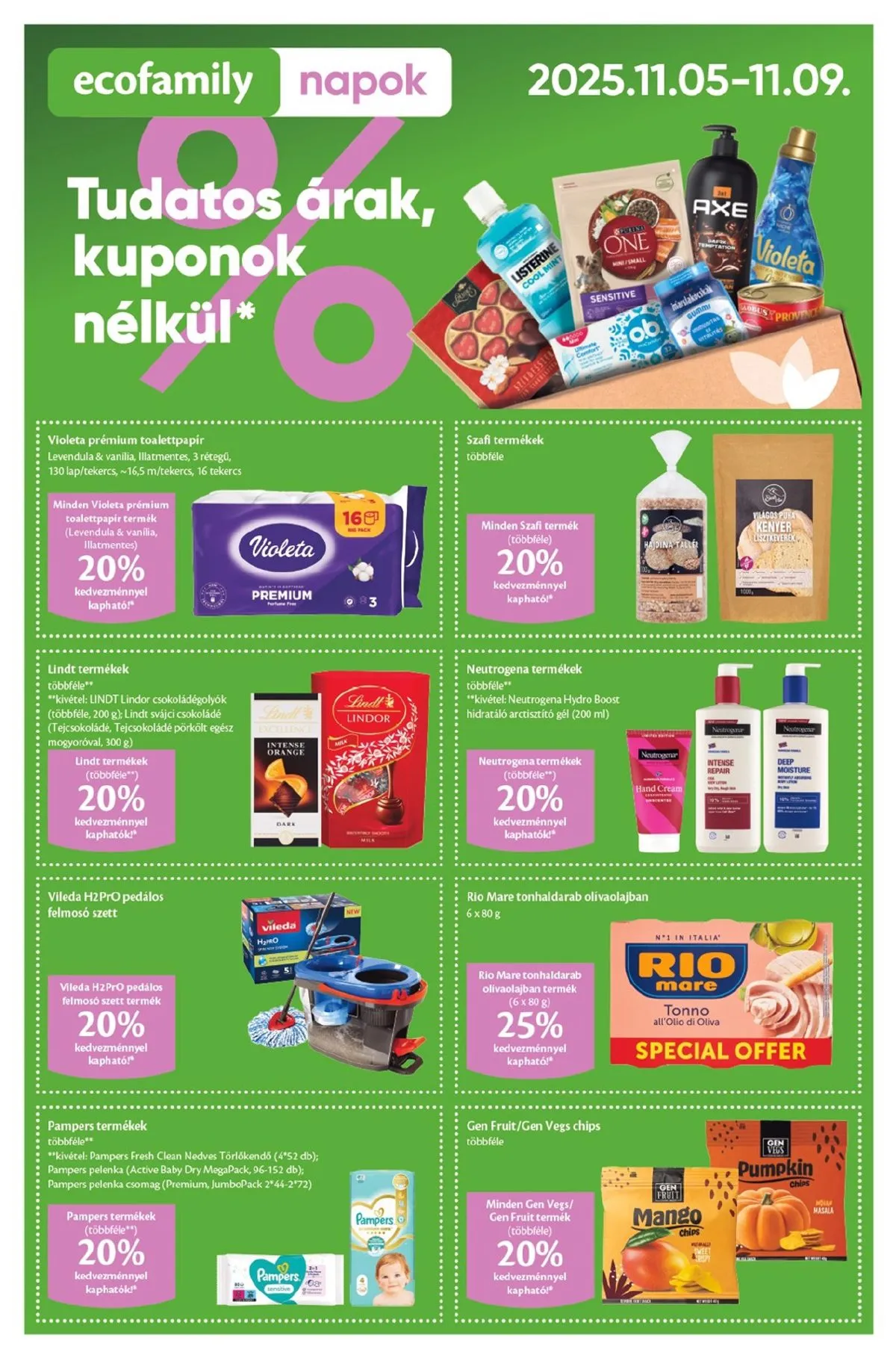 EcoFamily akciós újság City 11.05–11.16