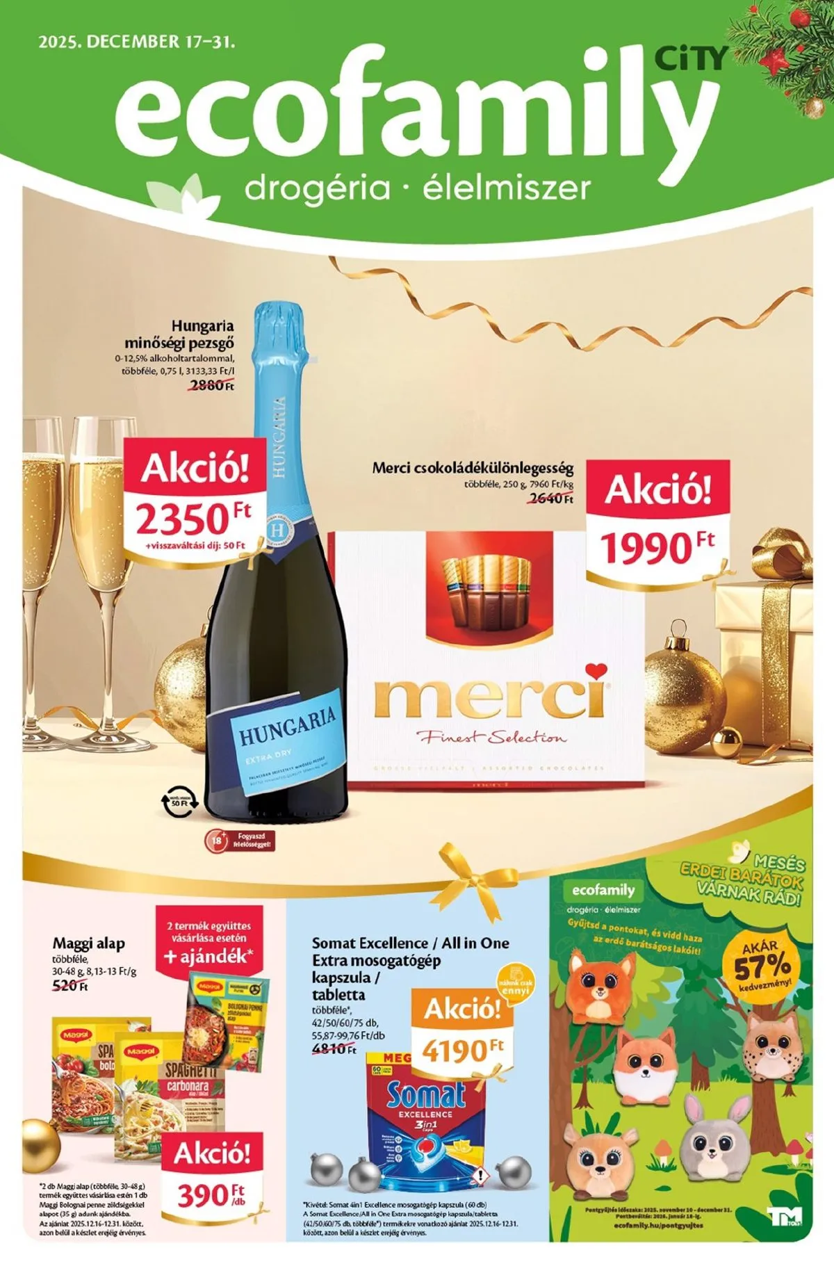 EcoFamily akciós újság City 12.17–12.31