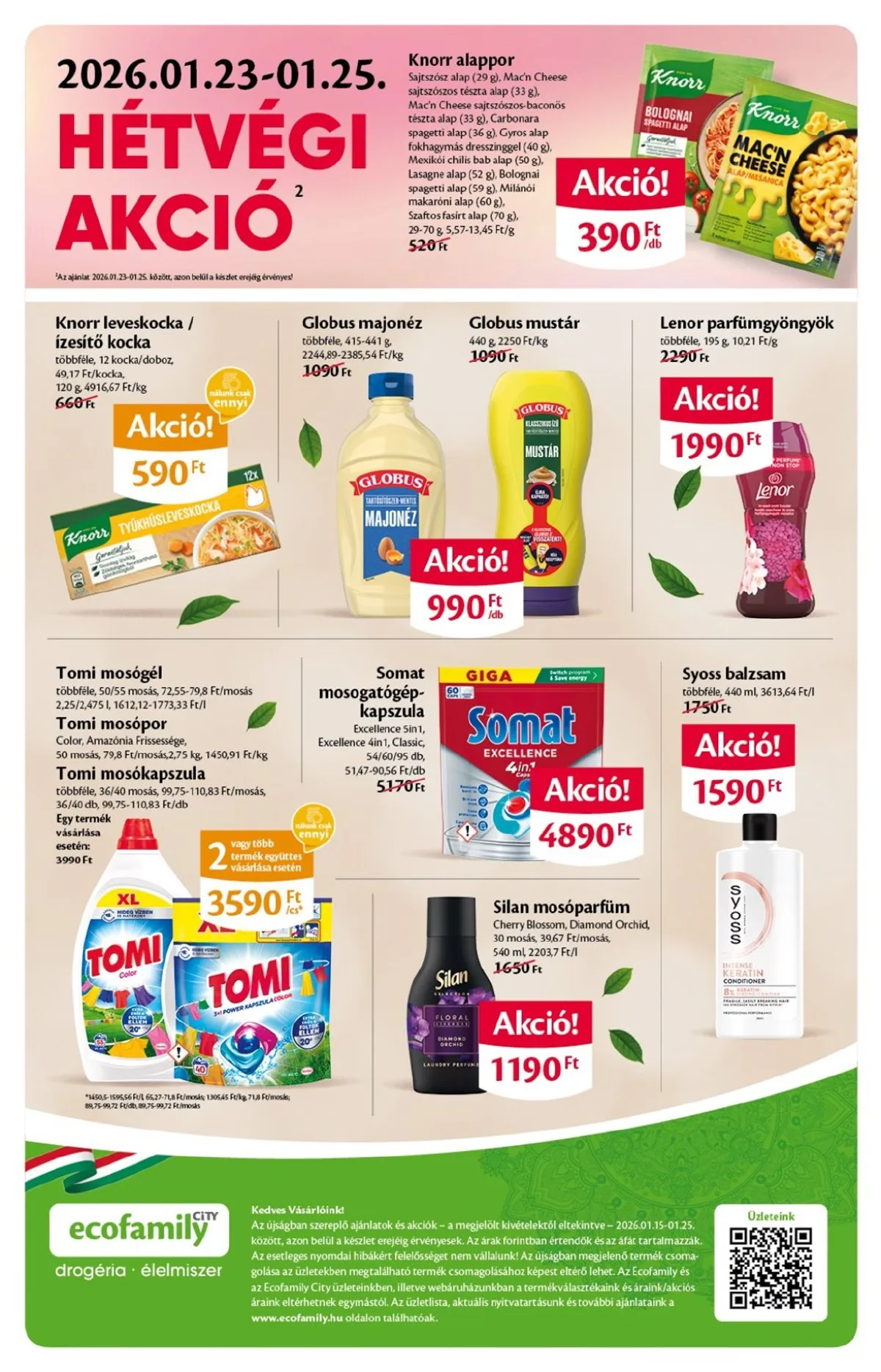 EcoFamily akciós újság City 01.15–01.25 – 4. oldal