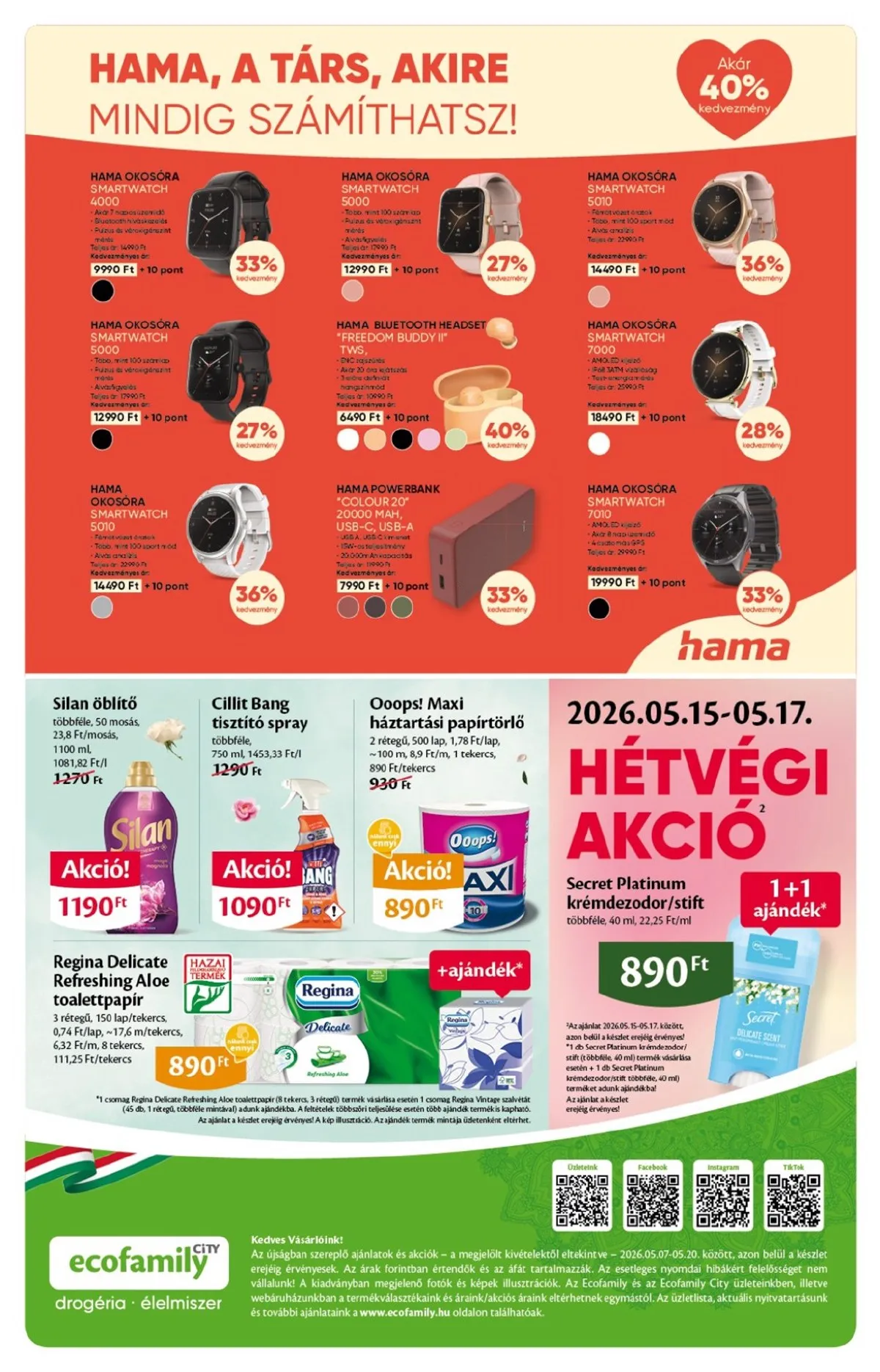 EcoFamily akciós újság City 05.07–05.20 – 8. oldal
