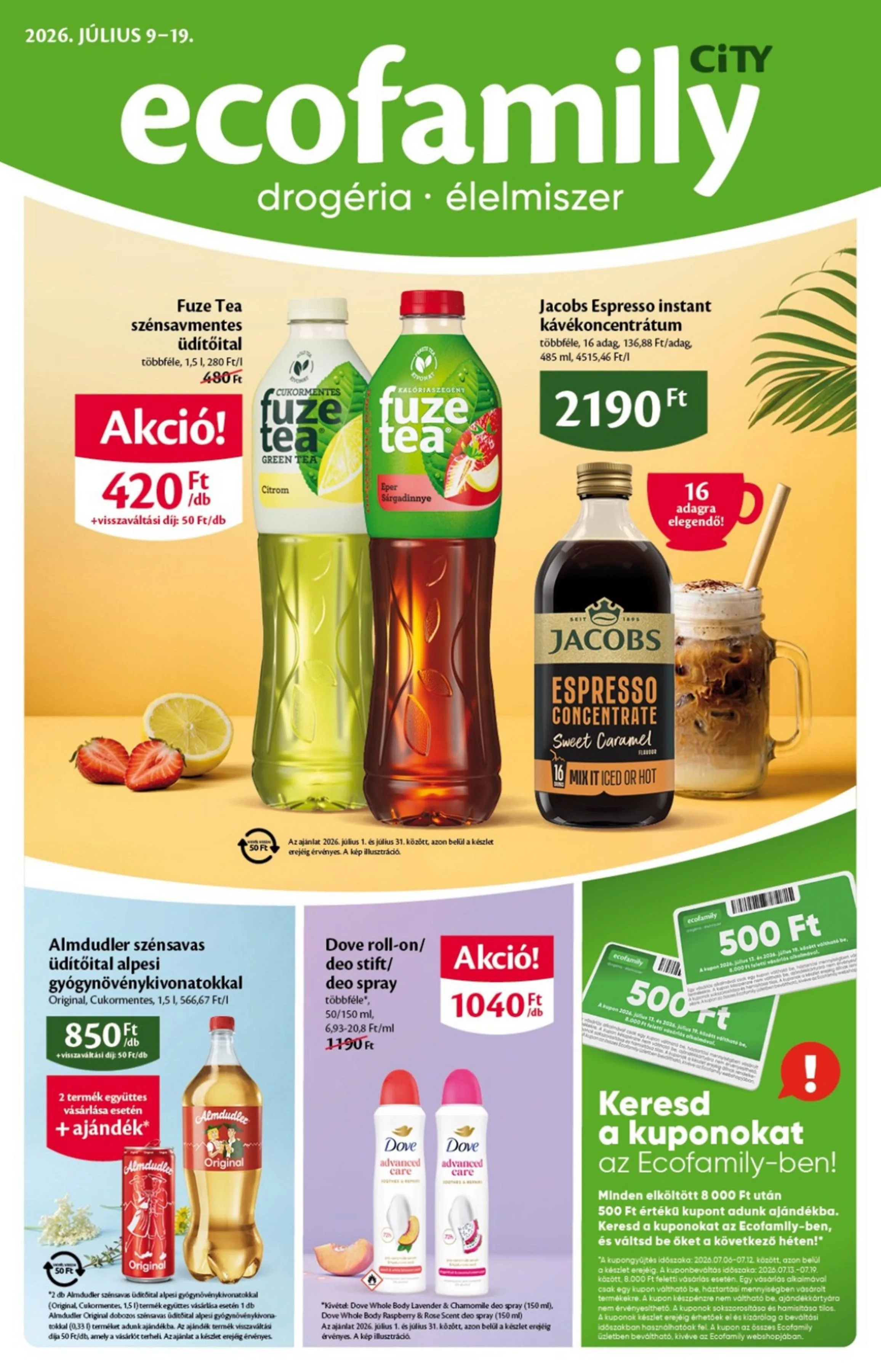 EcoFamily akciós újság City 07.09–07.19