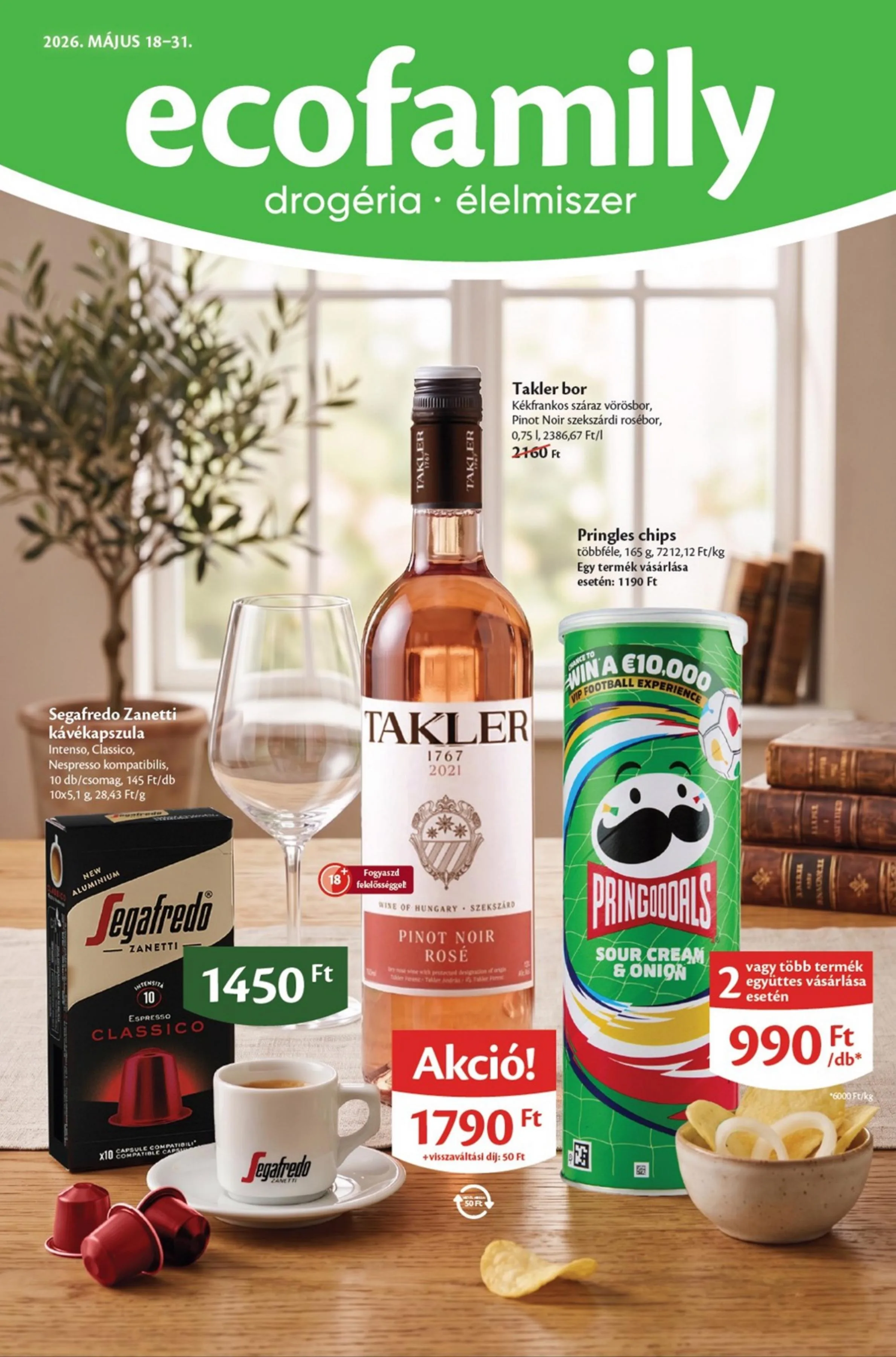 EcoFamily akciós újság Online 05.18–05.31