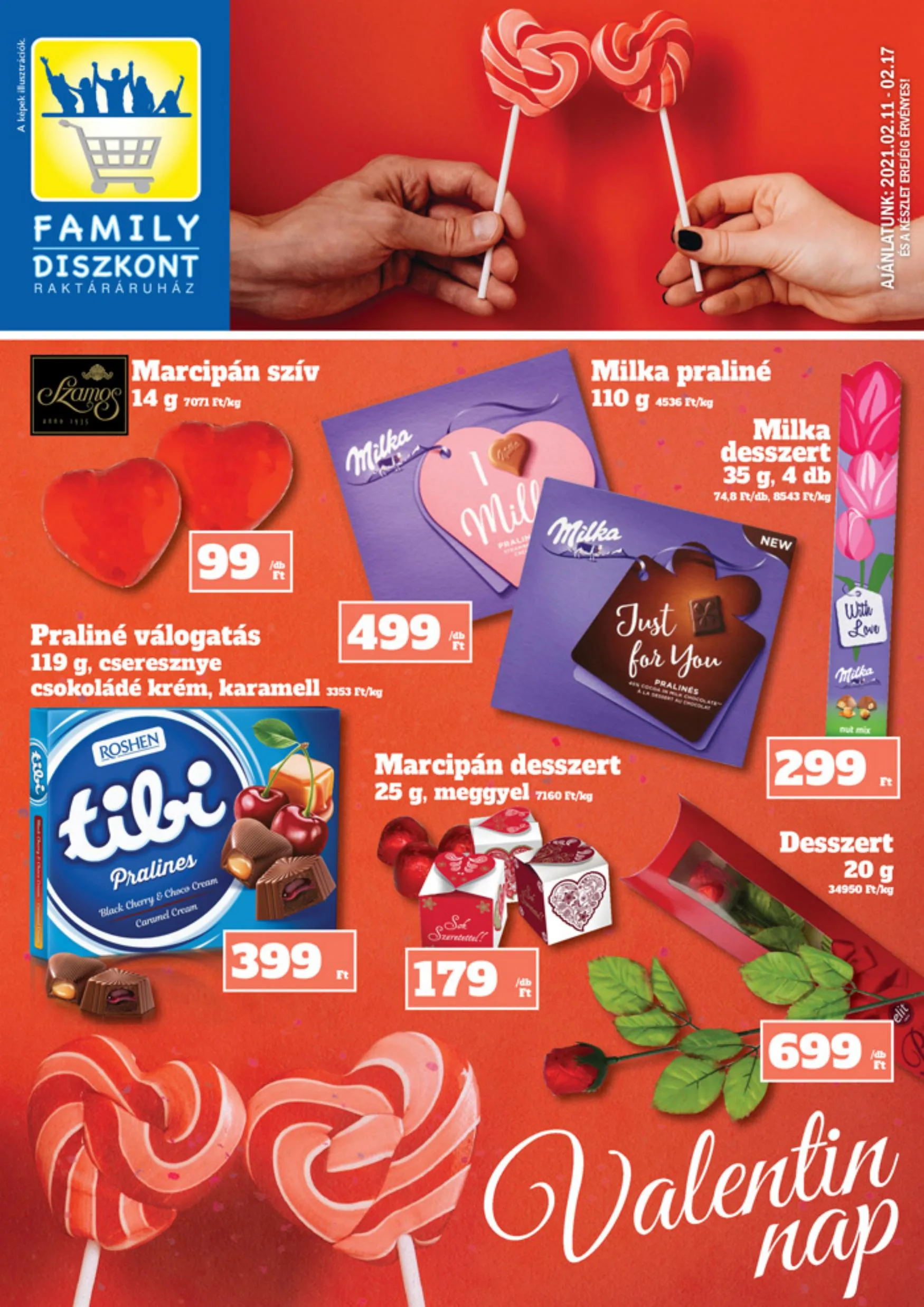 Family akciós újság Diszkont 02.11–02.17