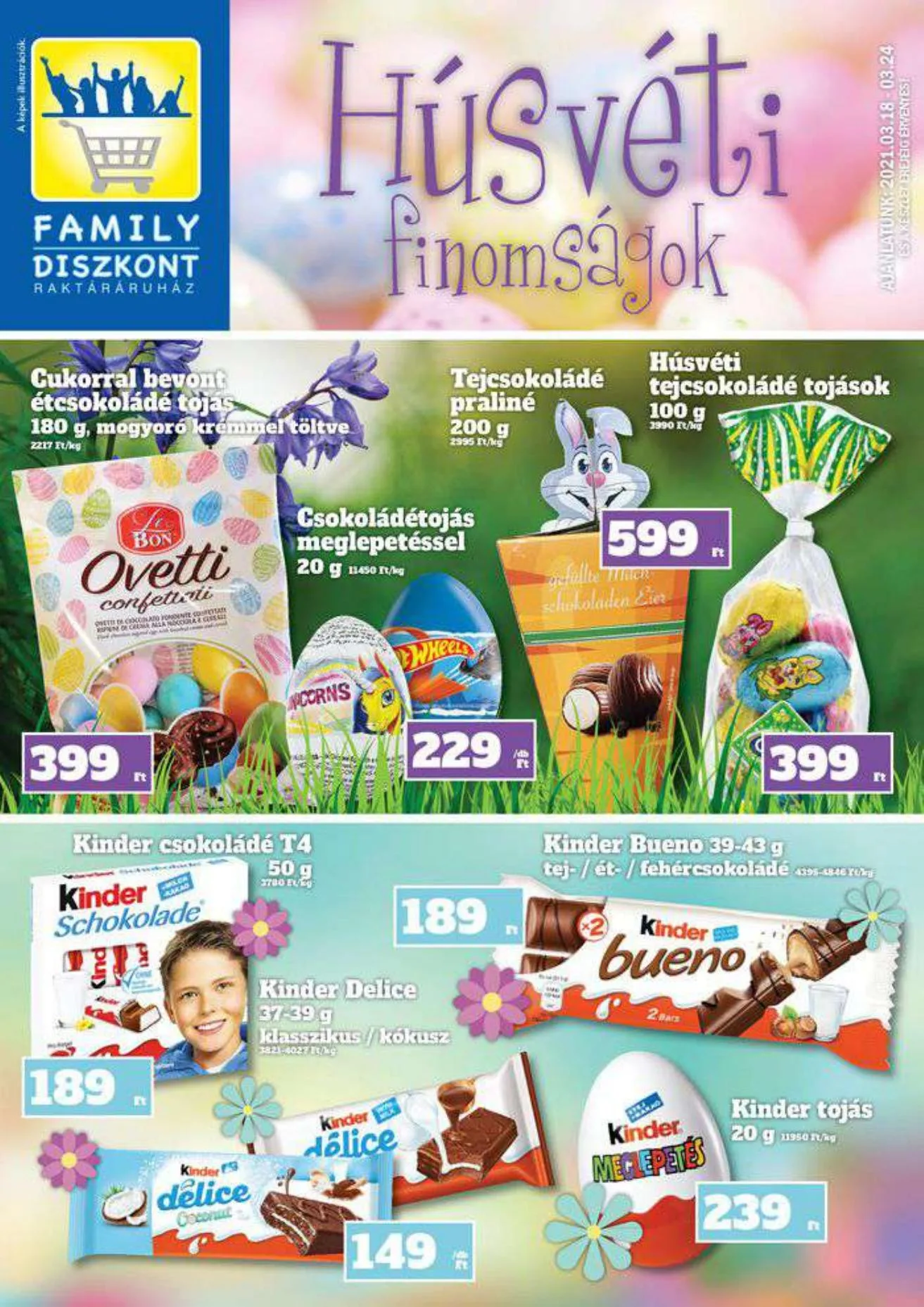 Family akciós újság Diszkont 03.18–03.24