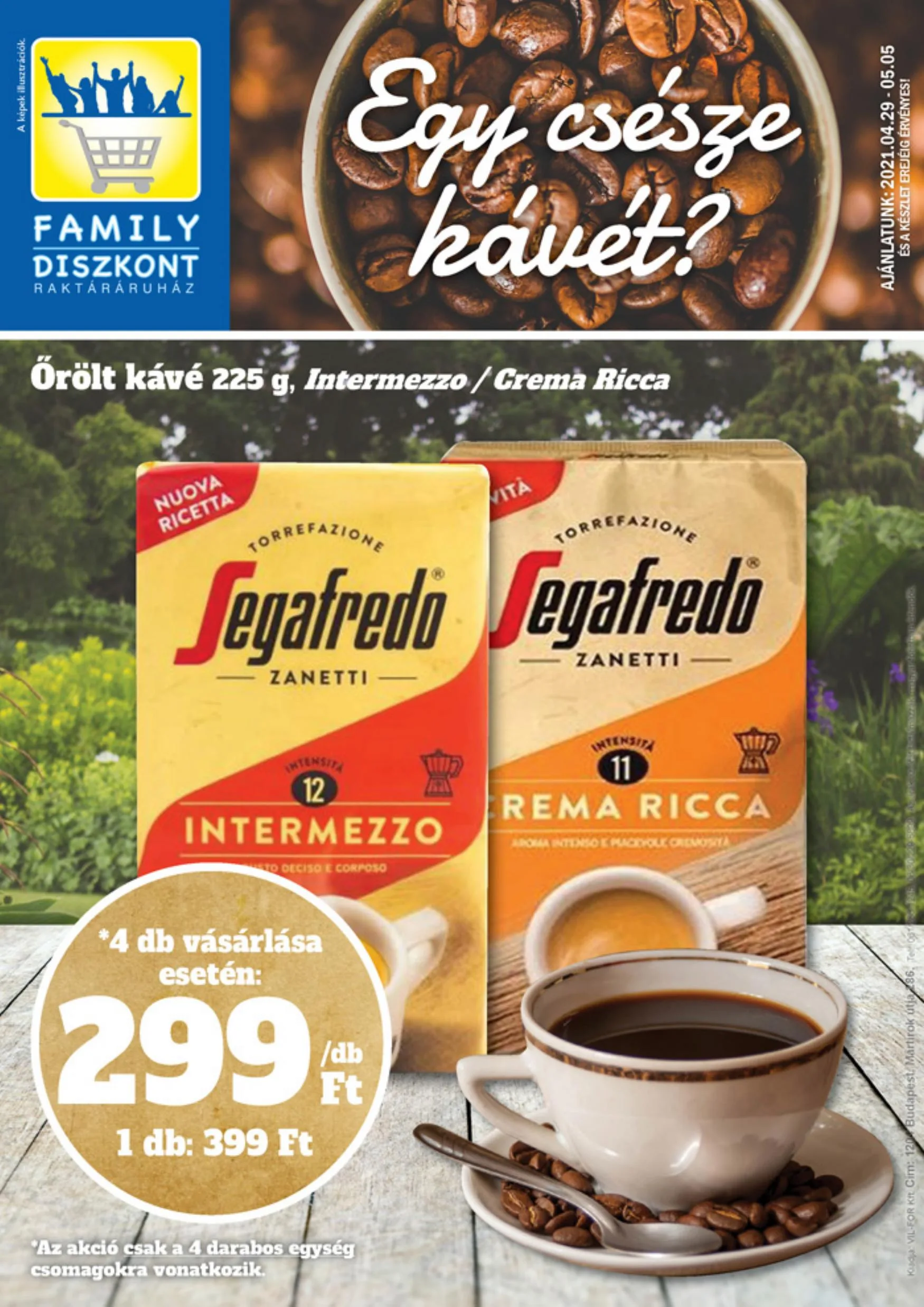 Family akciós újság Diszkont 04.29–05.05