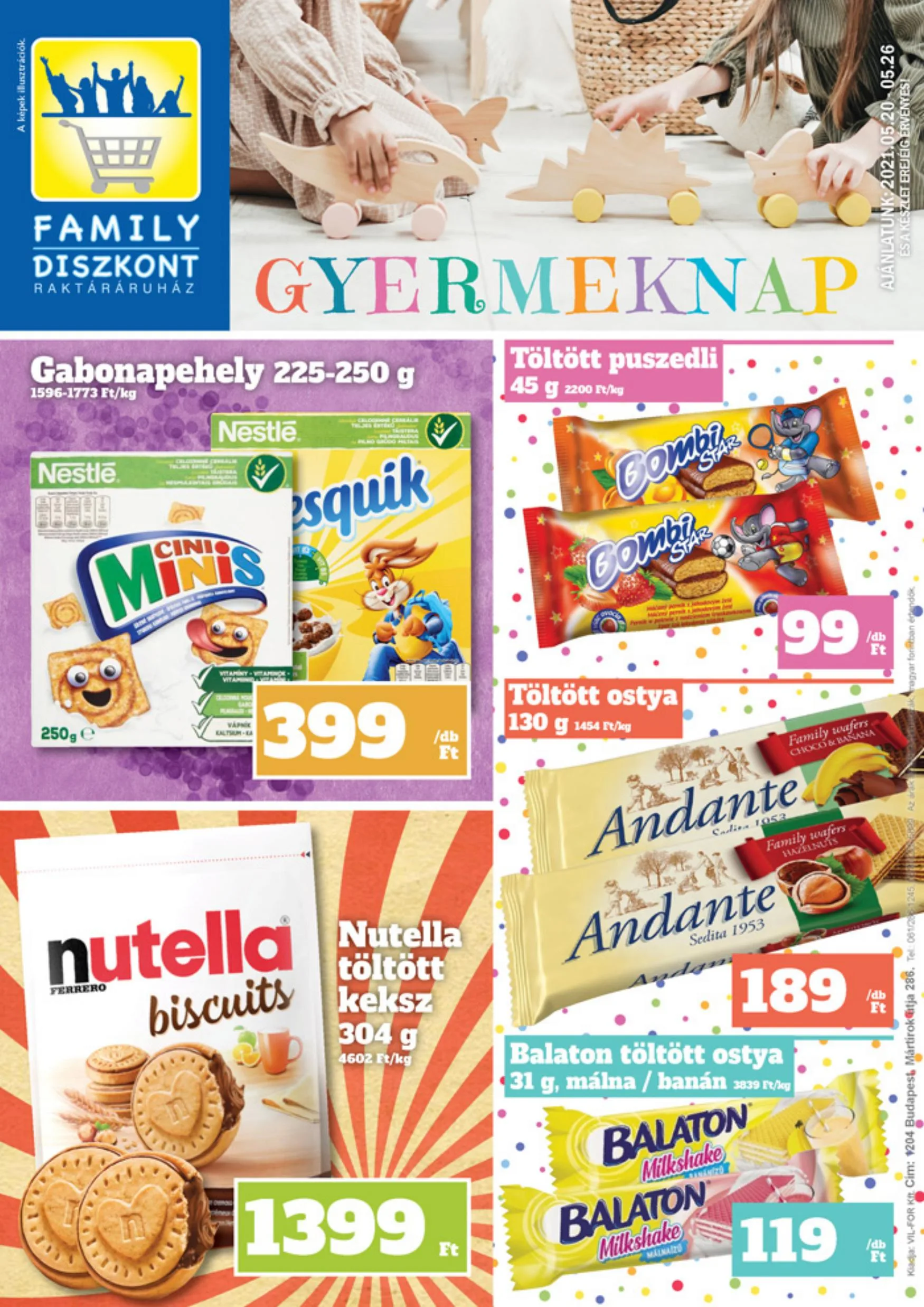 Family akciós újság Diszkont 05.20–05.26