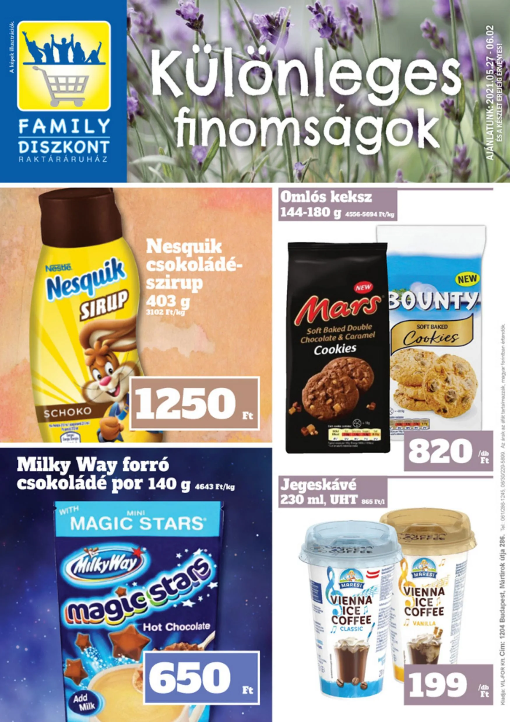 Family akciós újság Diszkont 05.27–06.02
