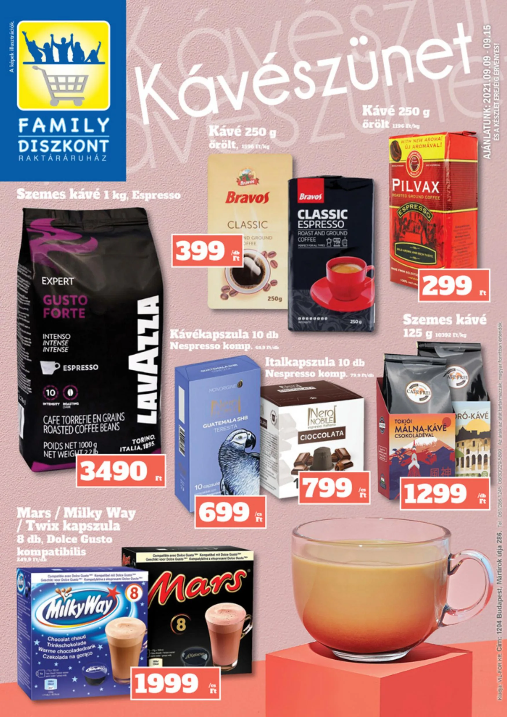 Family akciós újság Diszkont 09.09–09.15