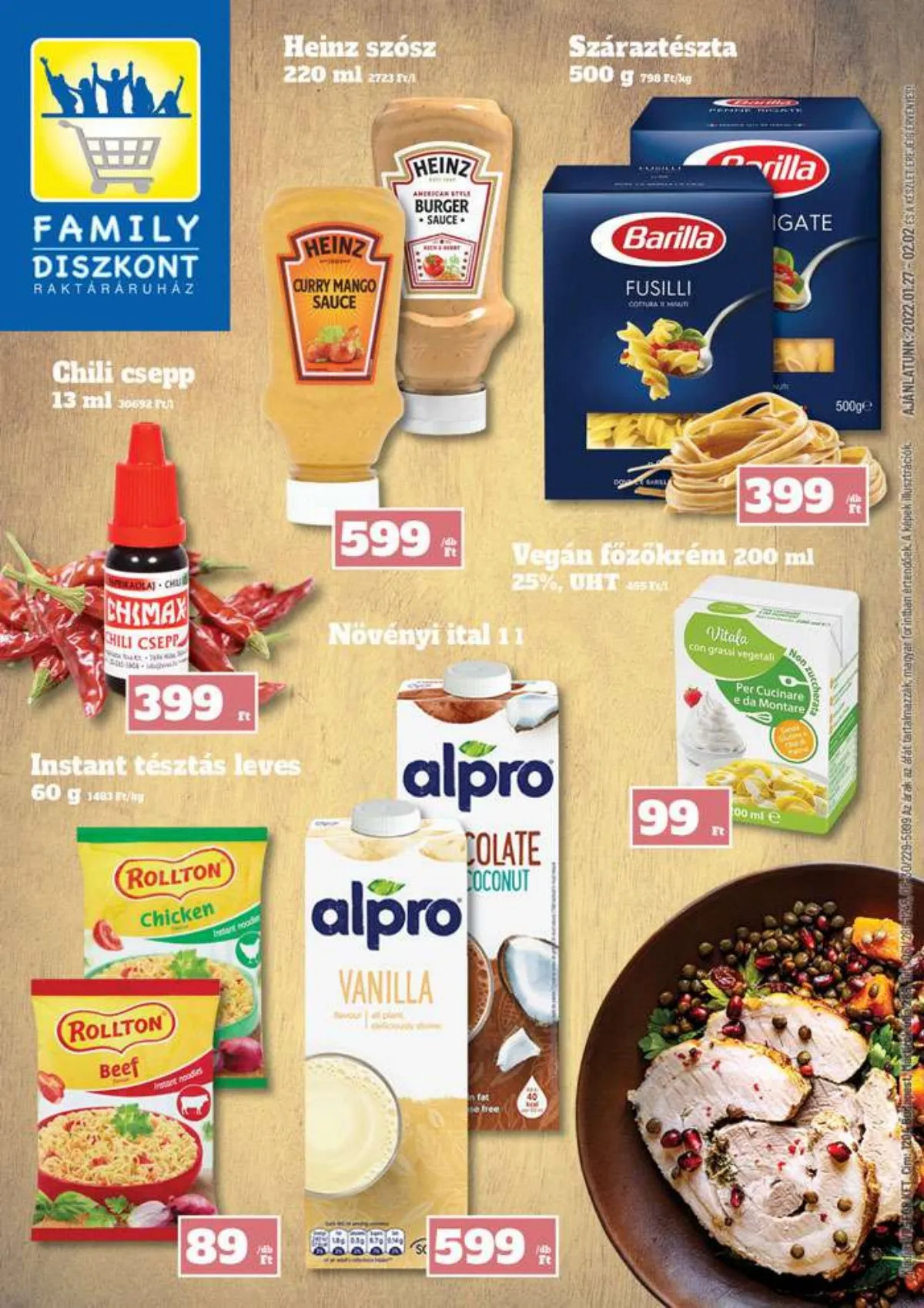 Family akciós újság Diszkont 01.27–02.02