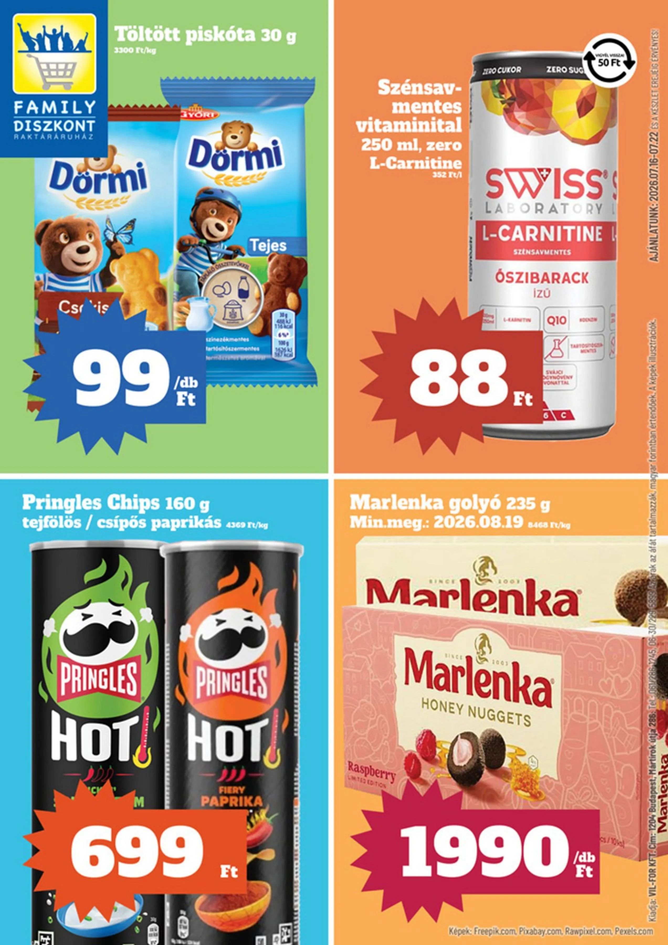 Family akciós újság Diszkont 07.16–07.22