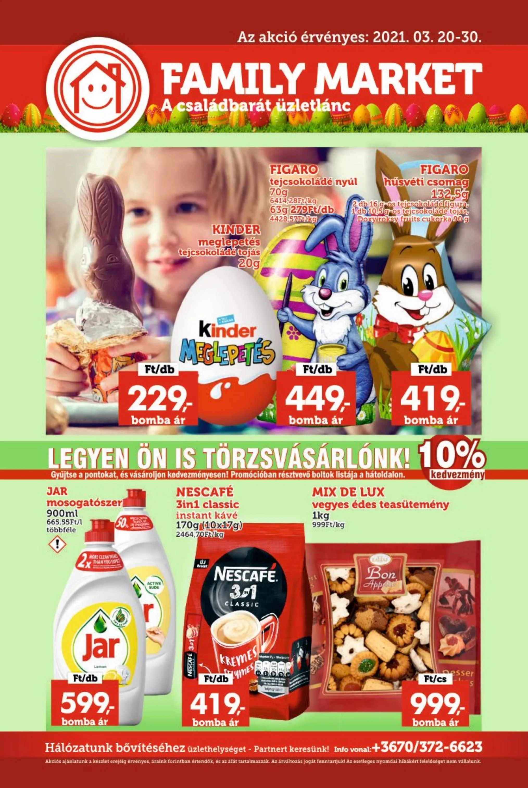 Family akciós újság Market 03.20–03.30