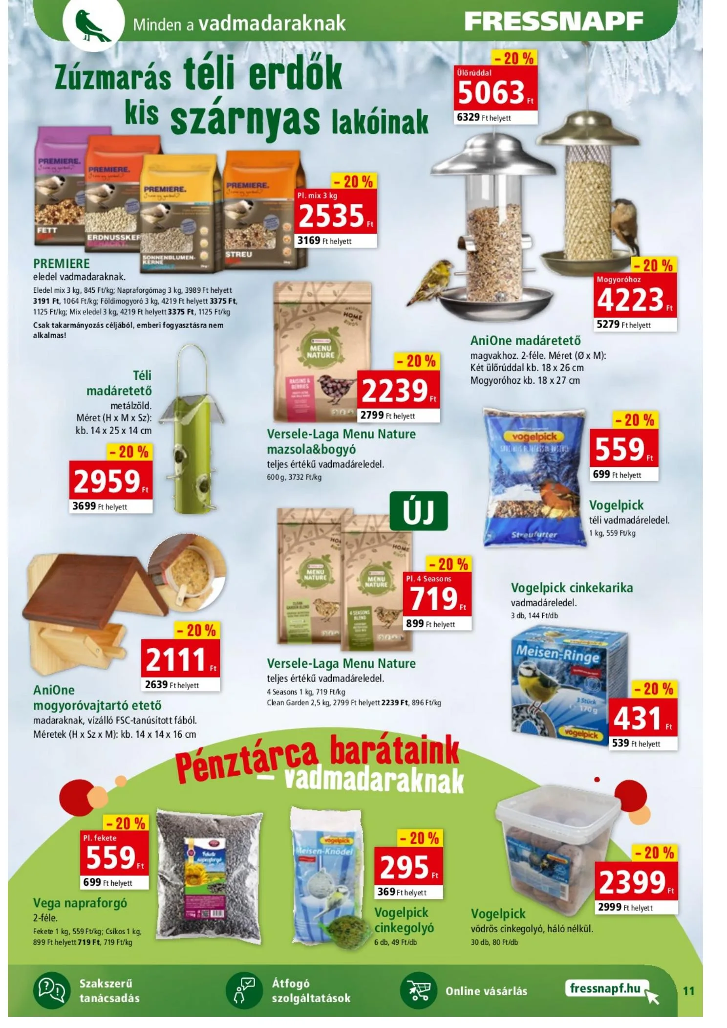 Fressnapf akciós újság 01.14–01.20 – 11. oldal