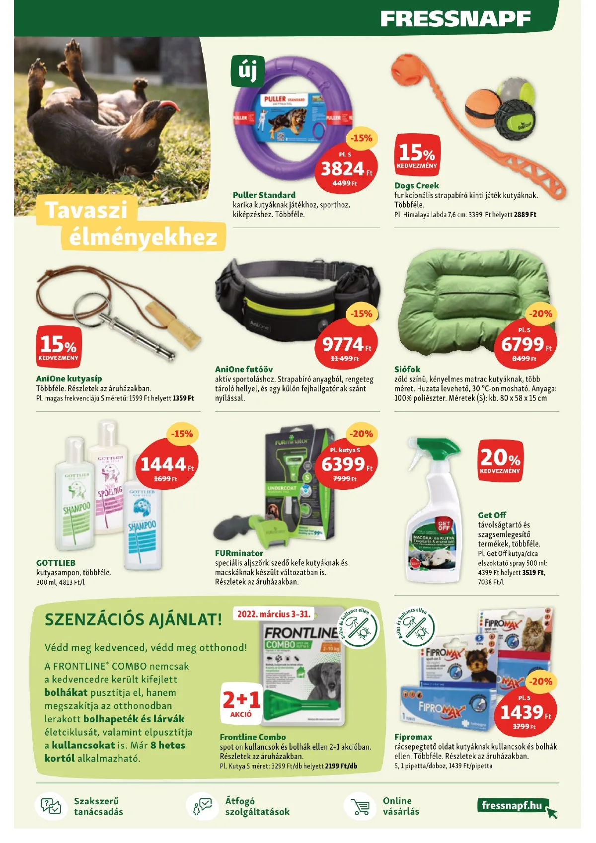 Fressnapf akciós újság 03.03–03.09 – 3. oldal