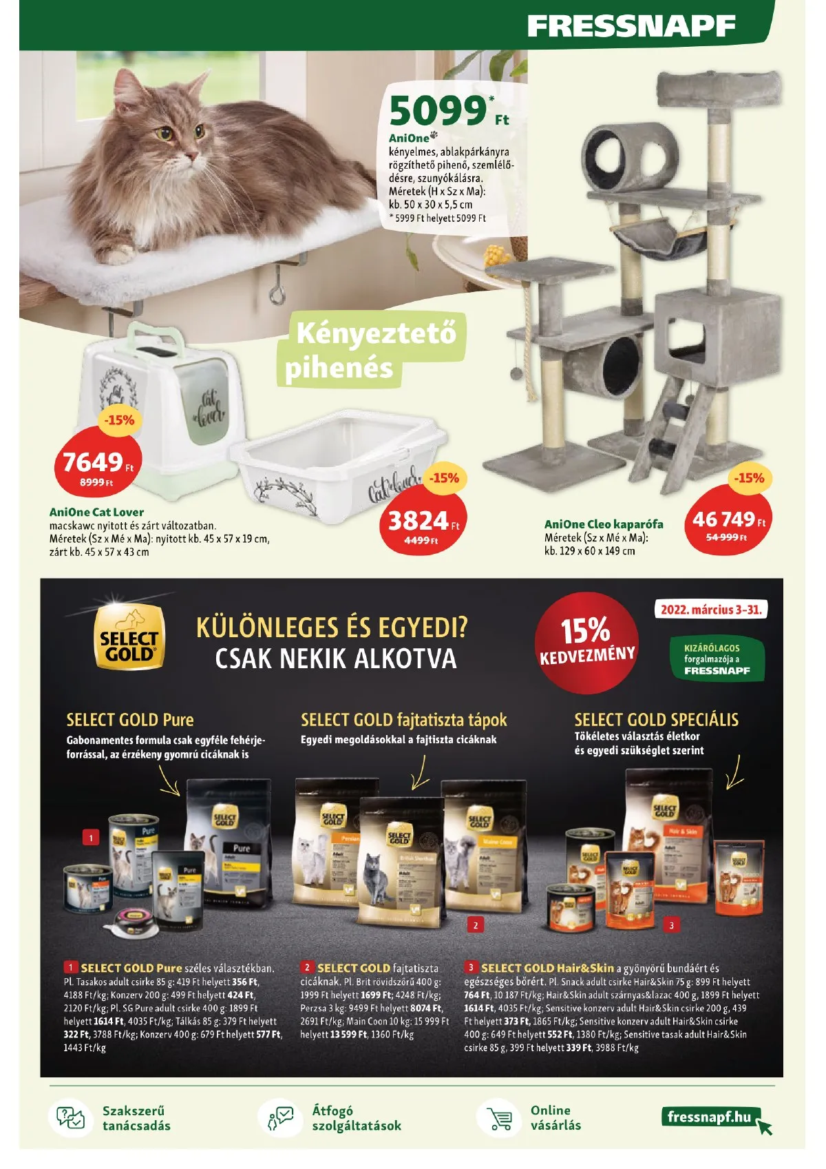 Fressnapf akciós újság 03.03–03.09 – 9. oldal