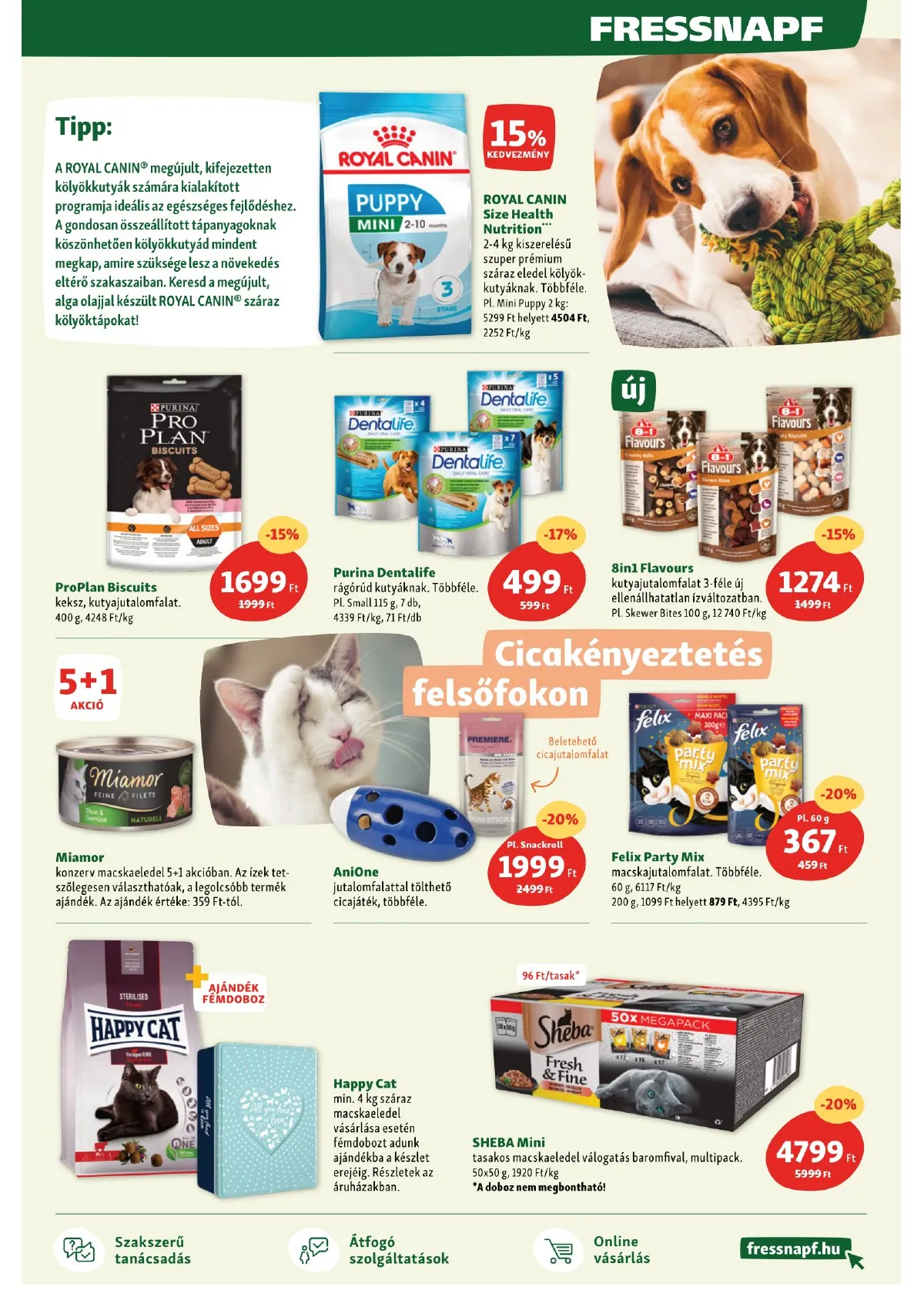 Fressnapf akciós újság 04.07–04.13 – 5. oldal