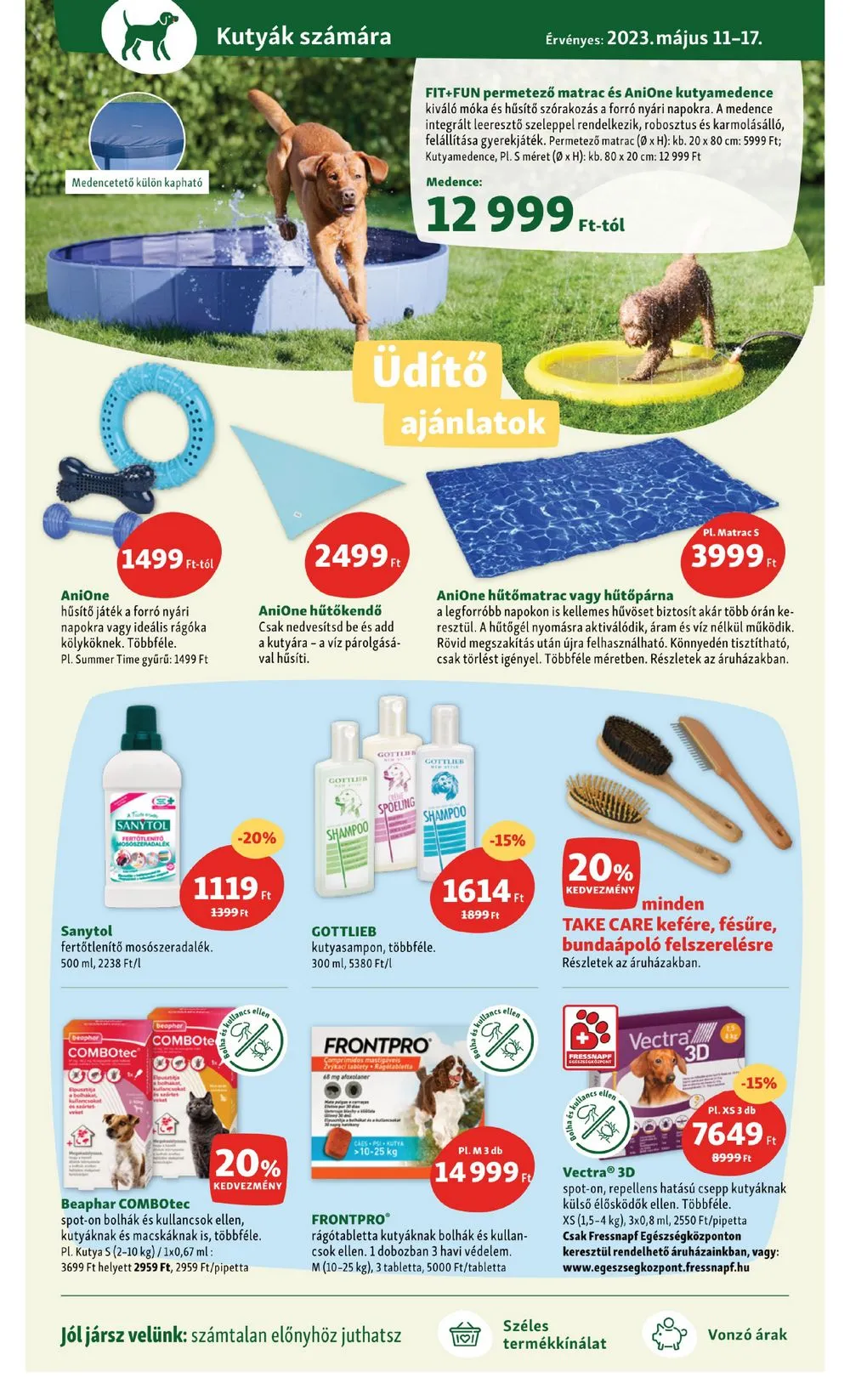 Fressnapf akciós újság 05.11–05.17 – 2. oldal