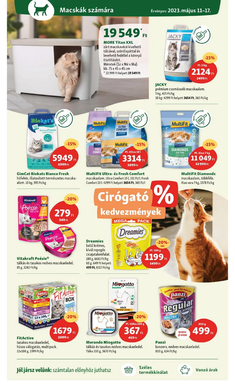 Fressnapf akciós újság 05.11–05.17 – 6. oldal