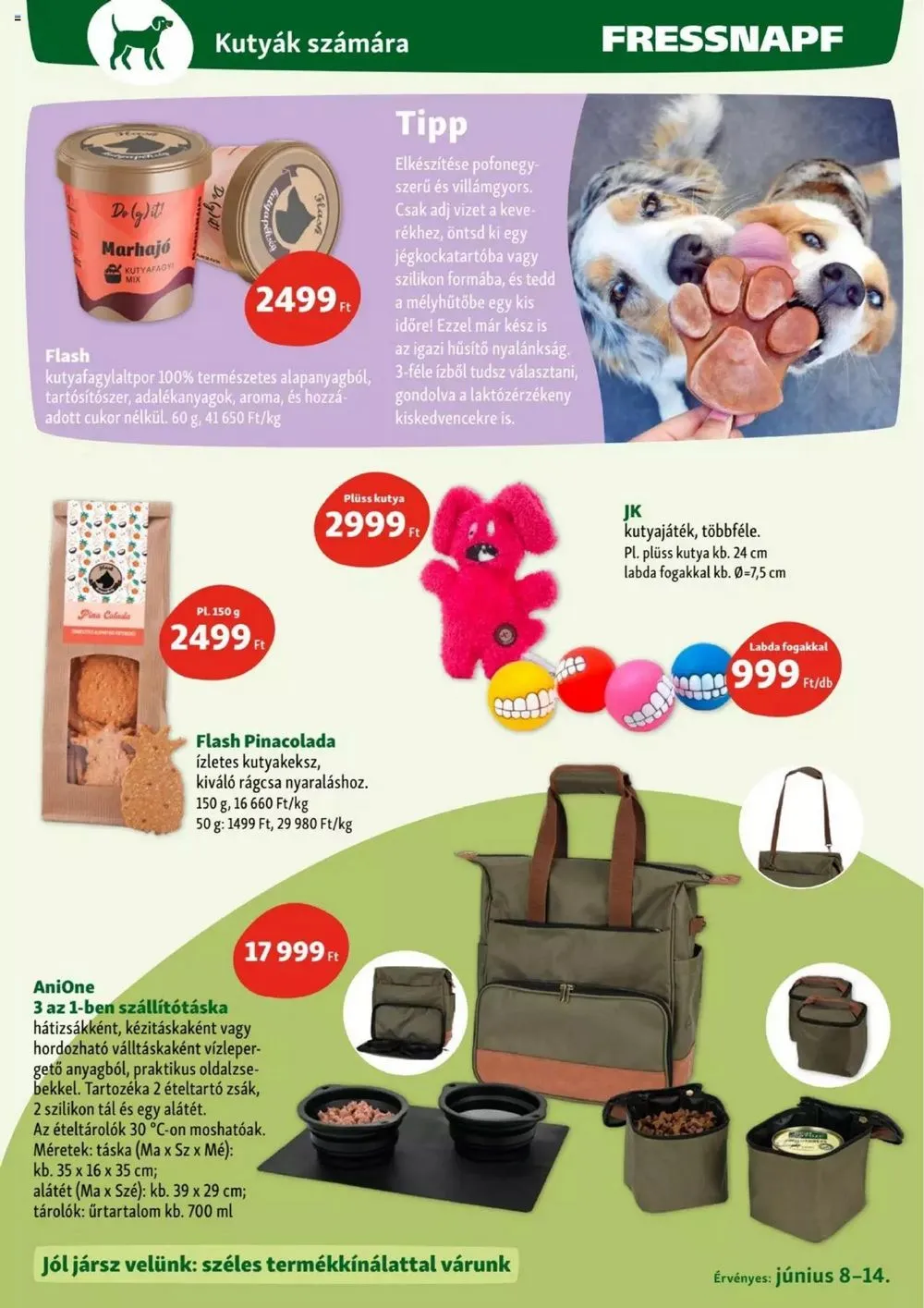 Fressnapf akciós újság 06.08–06.14 – 6. oldal