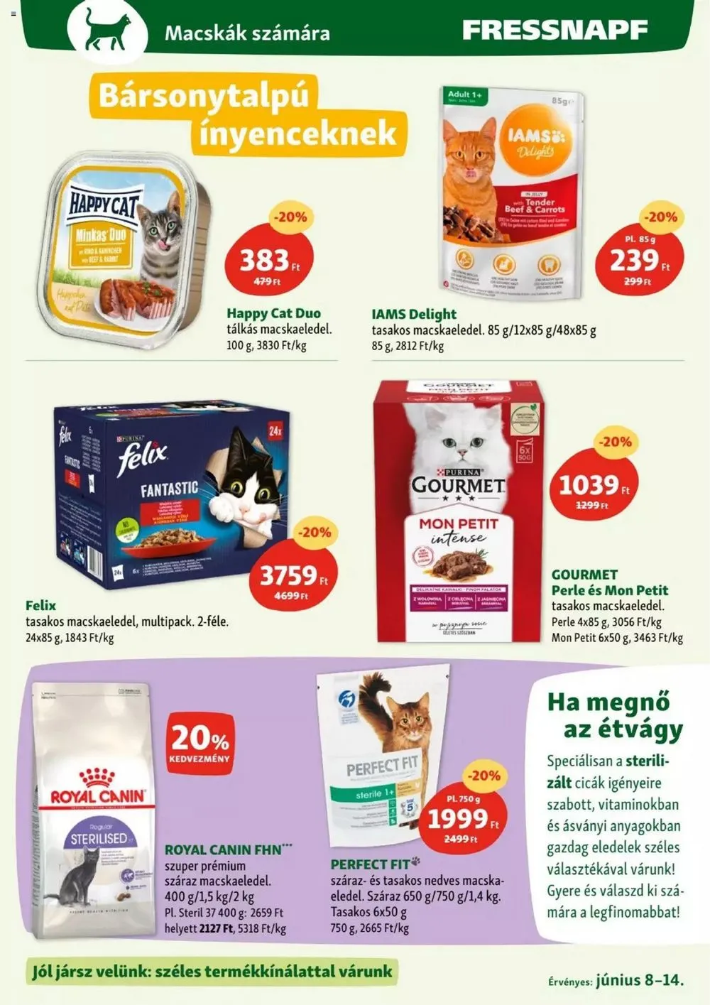 Fressnapf akciós újság 06.08–06.14 – 9. oldal