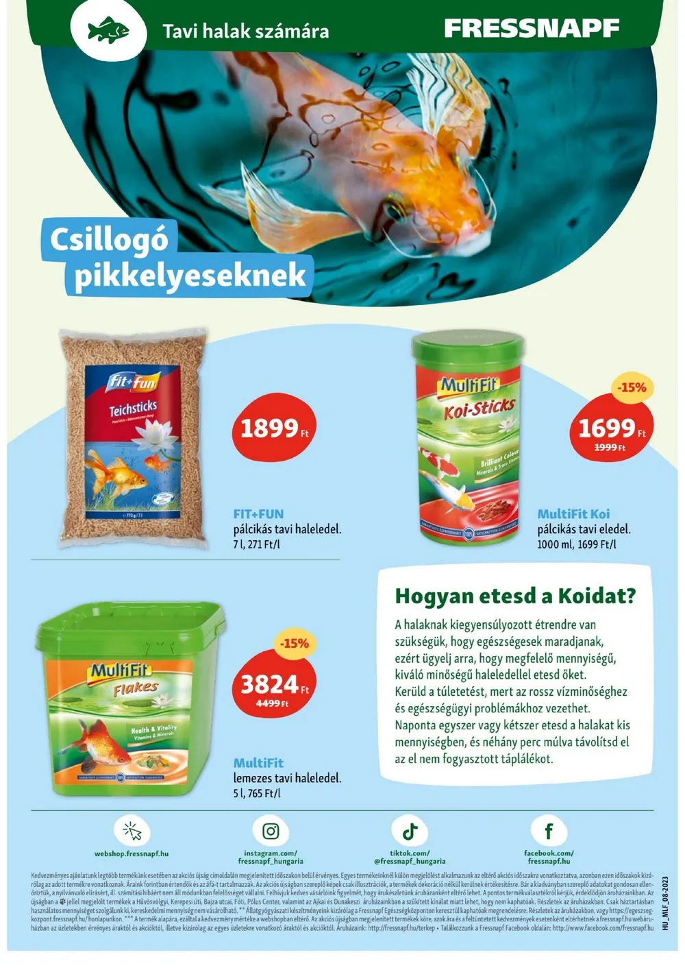 Fressnapf akciós újság 08.10–08.16 – 14. oldal
