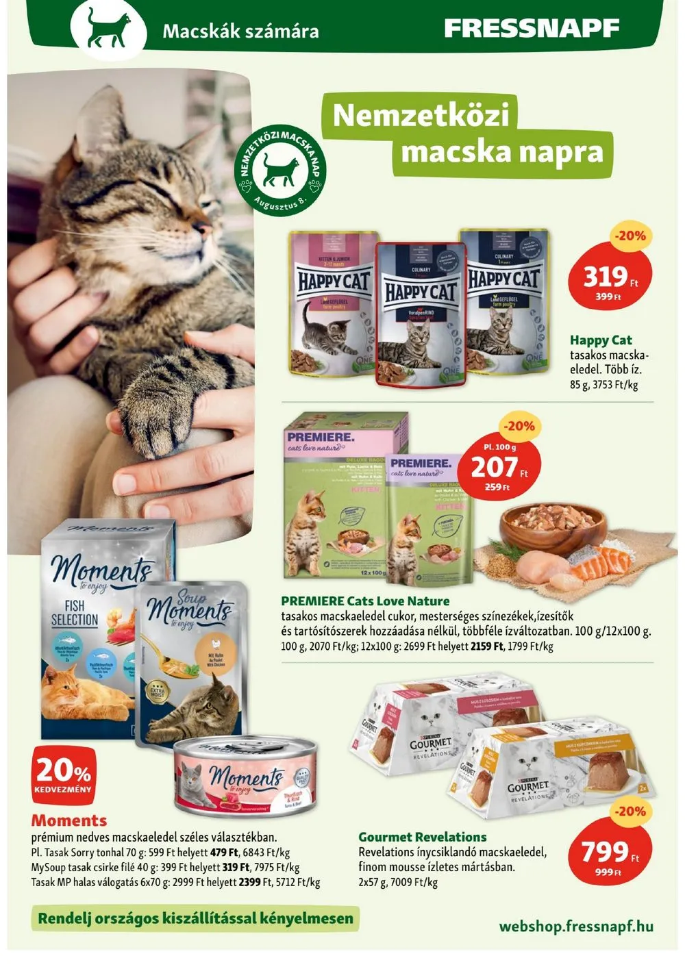 Fressnapf akciós újság 08.10–08.16 – 3. oldal