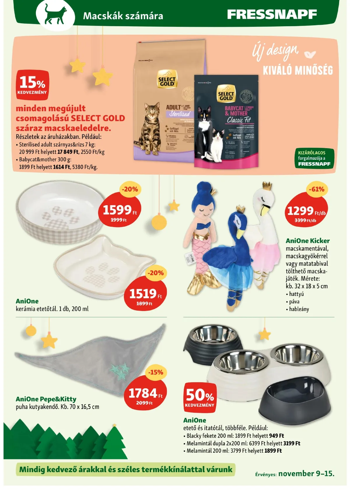 Fressnapf akciós újság 11.09–11.15 – 17. oldal