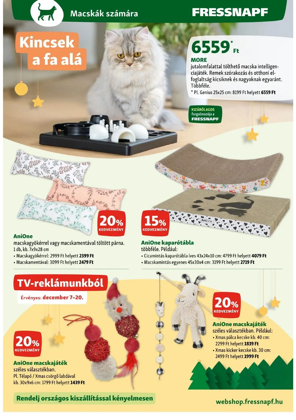 Fressnapf akciós újság 12.07–12.13 – 14. oldal