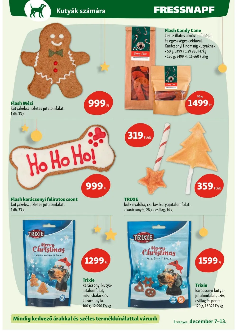 Fressnapf akciós újság 12.07–12.13 – 3. oldal