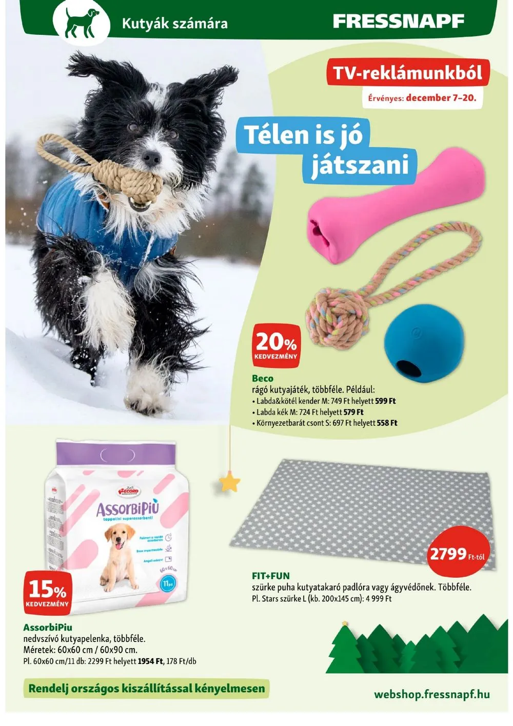Fressnapf akciós újság 12.07–12.13 – 8. oldal